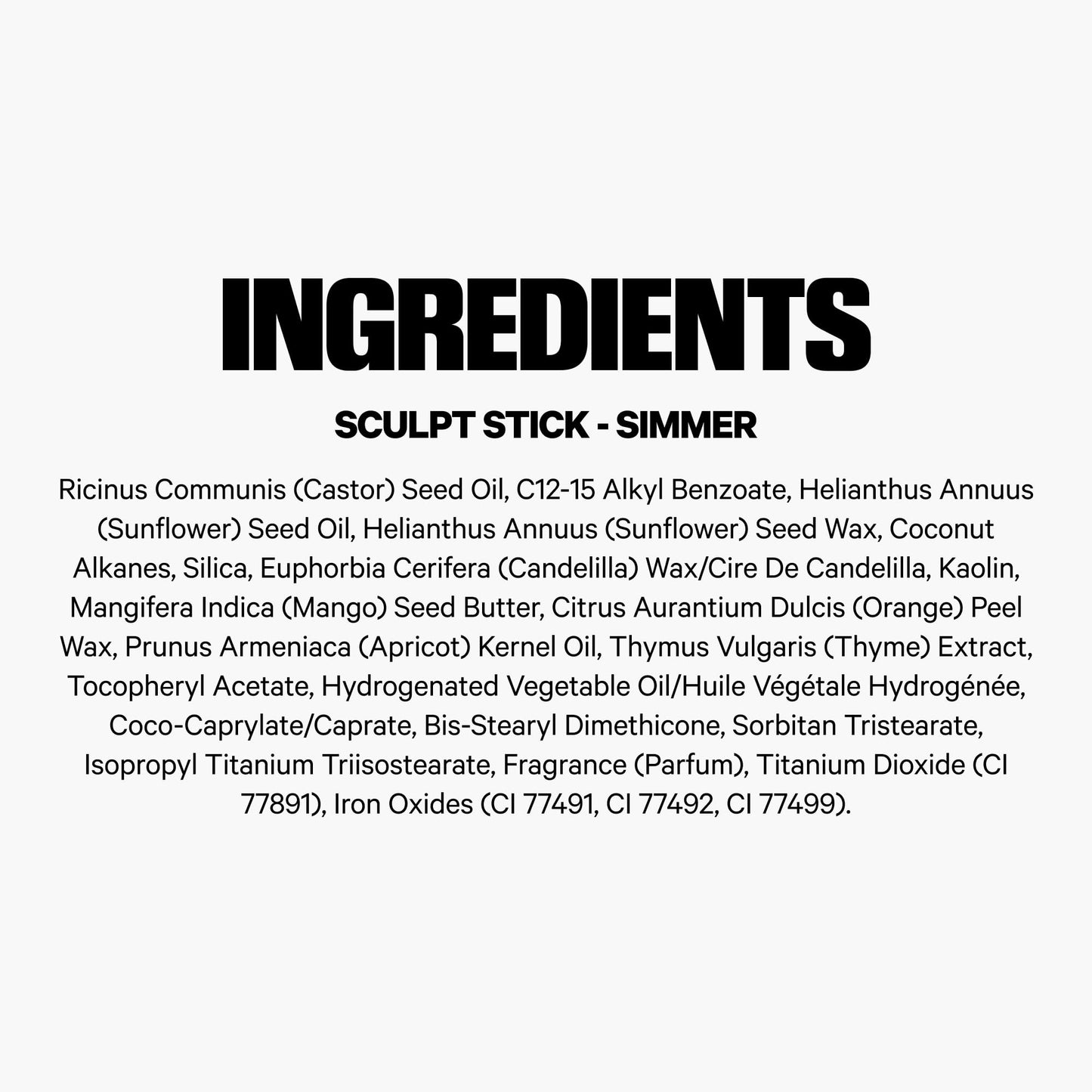 Milk Makeup Sculpt Stick – Cool-Toned Cream Contour Stick Adds Depth, Dimension + Shape for Natural-Looking Shadows – Hydrating, Buildable Formula w/Thyme Extract – Simmer (Tan to Deep), 0.19 oz
