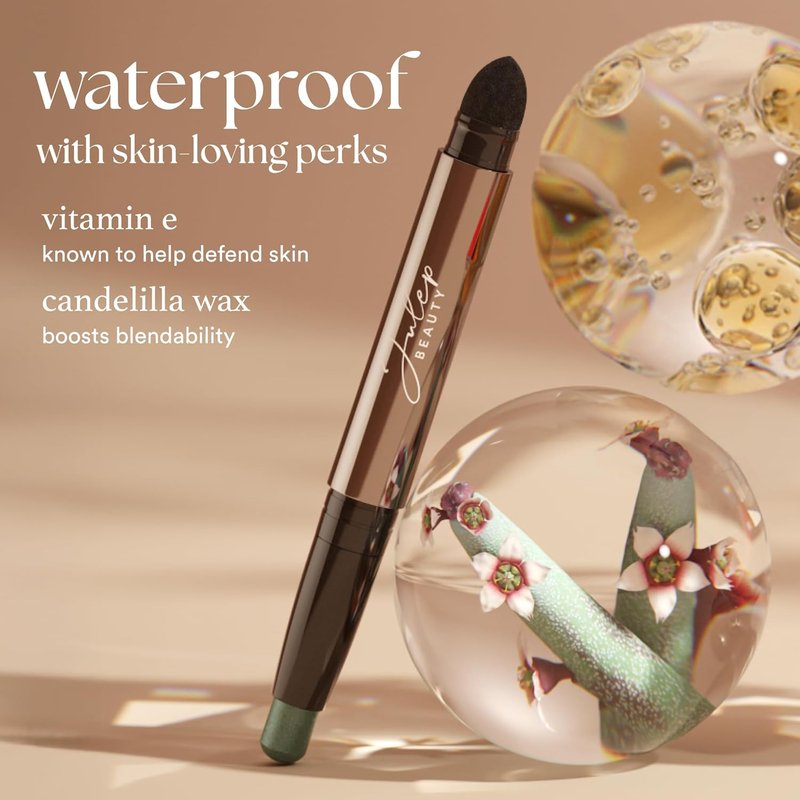 Julep Crème-to-Powder Eyeshadow Stick Duo - Pearl Shimmer & Snowfall Matte