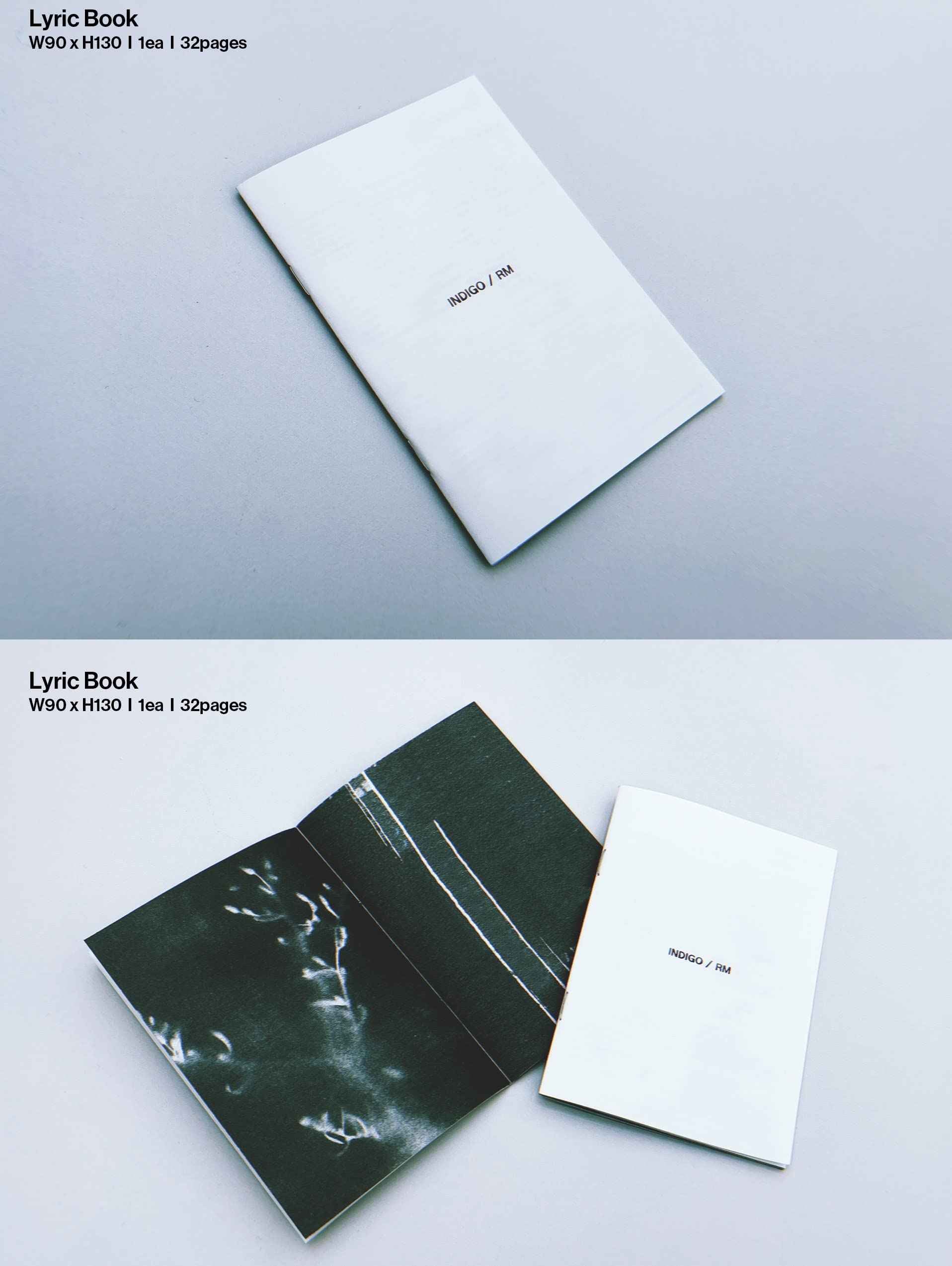 RM 'Indigo' Postcard Edition (Weverse Albums ver.)（韓国盤）