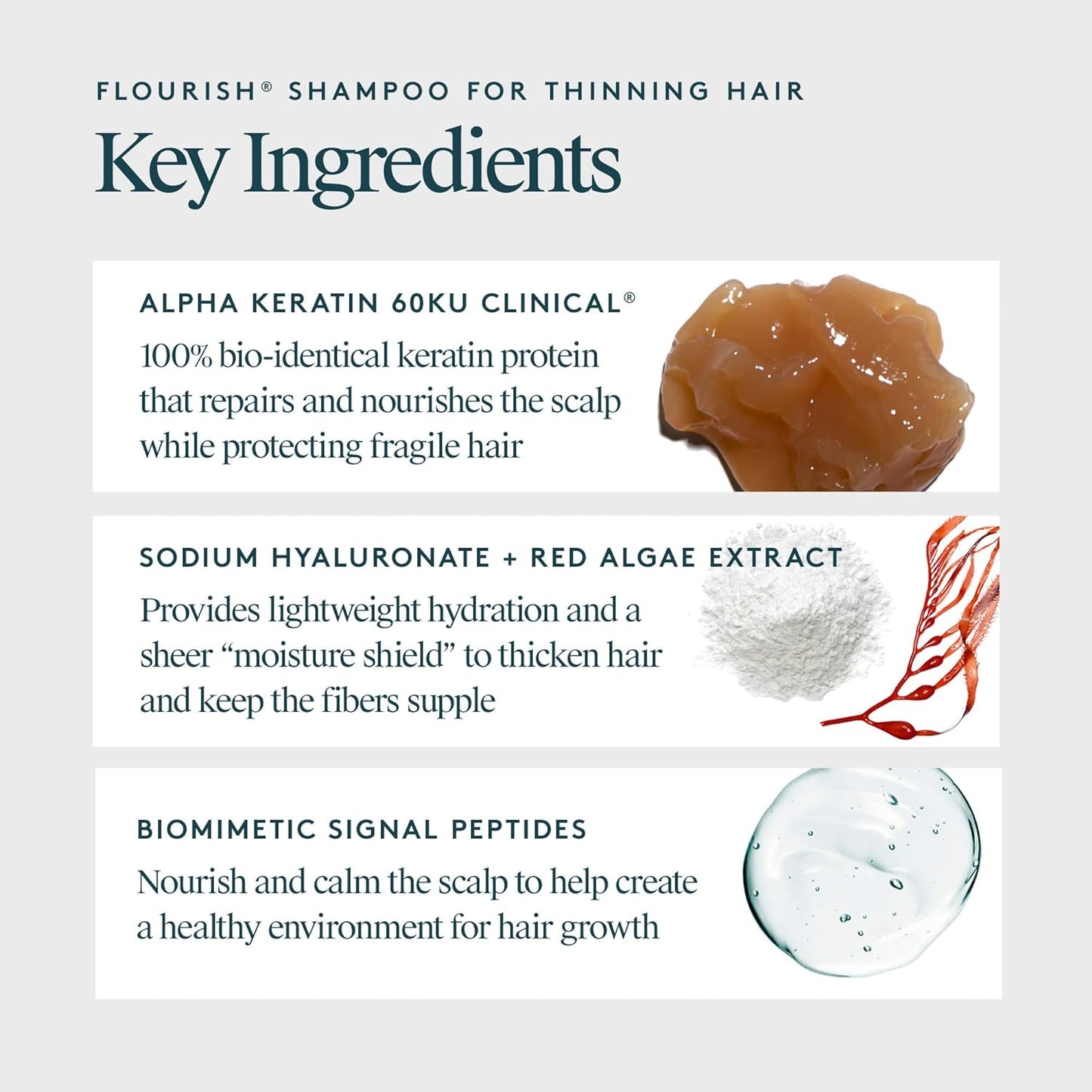 VIRTUE Flourish Shampoo - Sulfate Free Volumizing Formula for Thinning Hair | Detoxifies & Repairs Color-Treated Hair