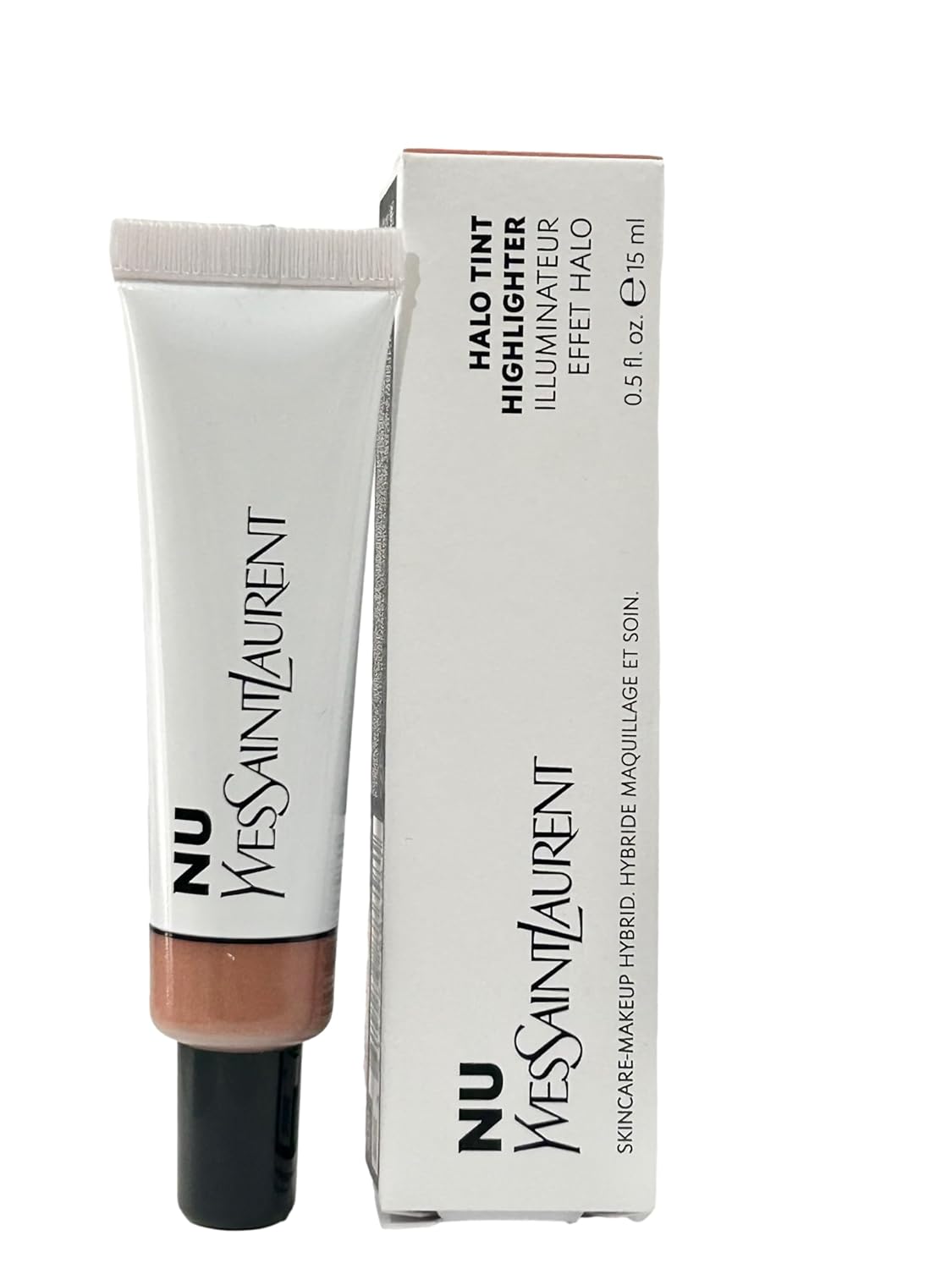 Yves Saint Laurent NU Gold Halo Tint Highlighter - Illuminate Skin | 0.5 Fl. Oz (15 ml)