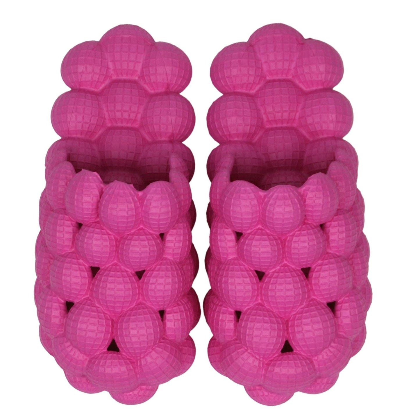 LEPHYON Bubble Slides |Funny Golf Ball Slides| Lightweight Foam Shower Shoes Men|Comfortable Womens Slippers|Stylish Non-Slip Soles Unisex（Babi Pink DIY W7）