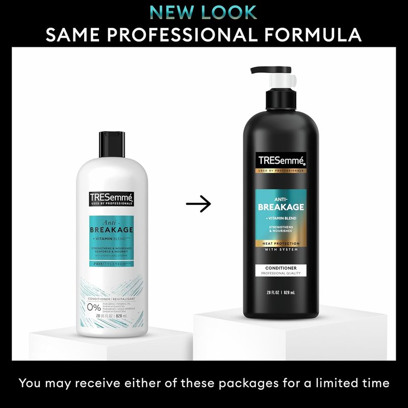 TRESemmé Anti-Breakage Conditioner - Strengthens & Nourishes Damaged Hair | 28 Fl Oz