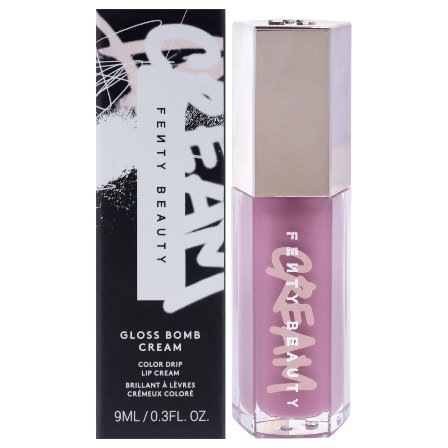 Fenty Beauty Gloss Bomb Cream Color Drip Lip Cream - Mauve Wives for Women - 0.3 oz Lipstick
