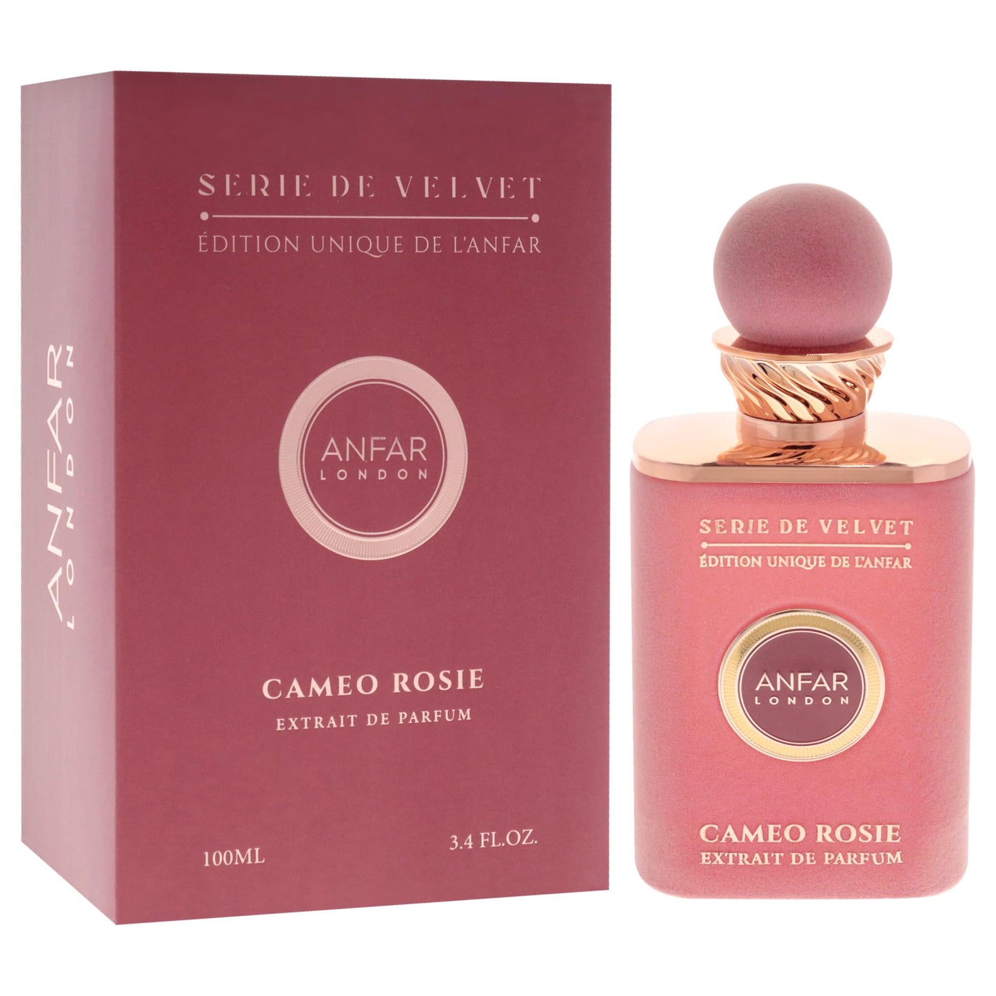Anfar London - Cameo Rosie for Women - 3.4 oz Extrait De Parfum Spray
