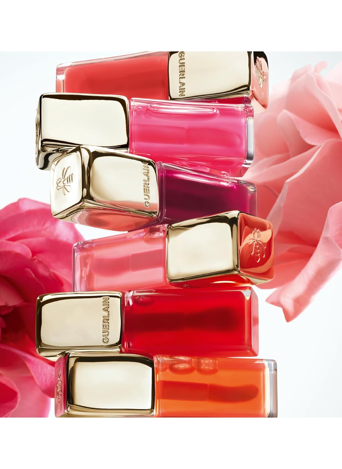 Kiss Kiss Bee Glow Oil - Poppy Glow Lip Oil for Women | 0.3 oz Hydrating Formula