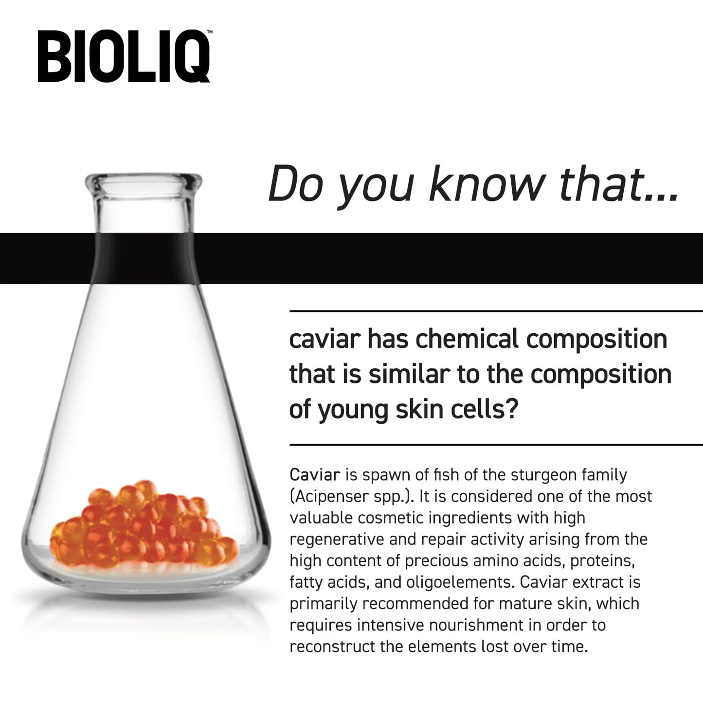 Bioliq - Pro Intensive Revitalizing Serum - with Caviar Extract, Anti-Wrinkle and Firming, Skin Rejuvenation, Moisturizing and Brightening - 30ml