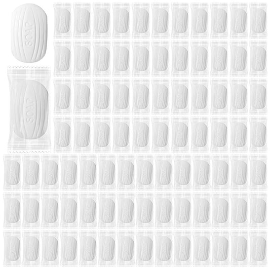 Heigble 200 Pcs 0.35 oz Mini Bar Soap in Bulk Individually Wrapped for Travel Size Hotel Soap Bars Amenities Toiletries for Guest Inns Hotels Bathroom Rentals Vacation