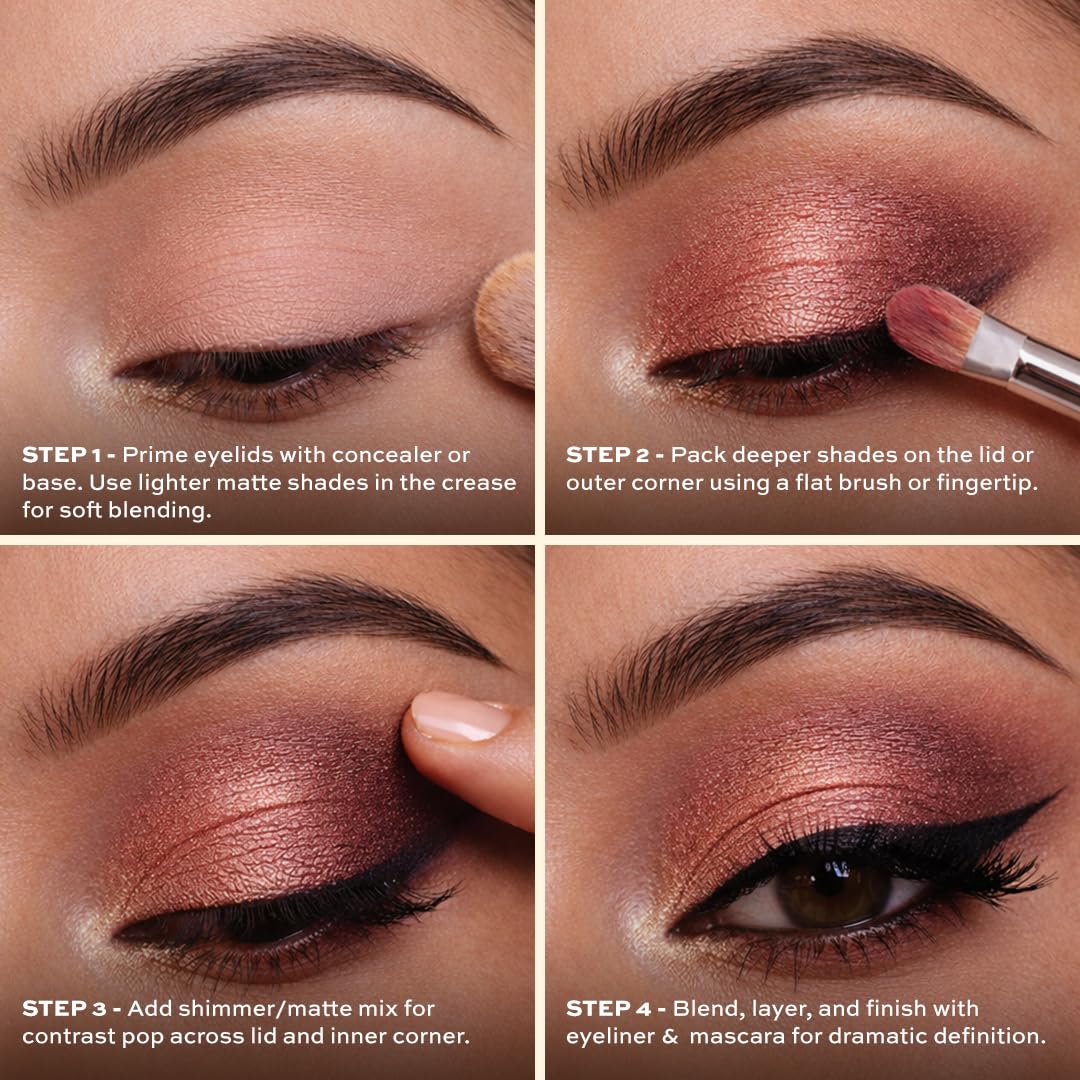 Makeup Revolution Eyeshadow Palette, Reloaded Iconic Newtrals 2, Face Make Up, Compact Eye Shadow Palette by Revolution Beauty