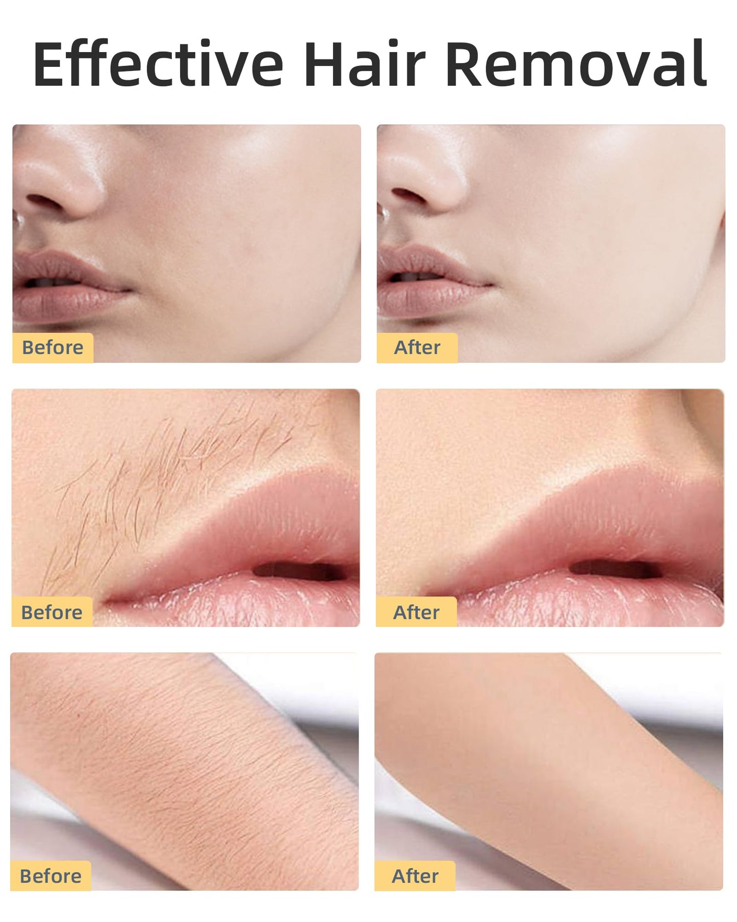 Facial Hair Removal for Women, 360° Floating 2X Powerful Painless Facial Hair Remover, Lipstick-Sized, USB Rechargeable, Face Razors Shaver for Women Upper Lip,Chin,Peach Fuzz,Mustache (Pink)