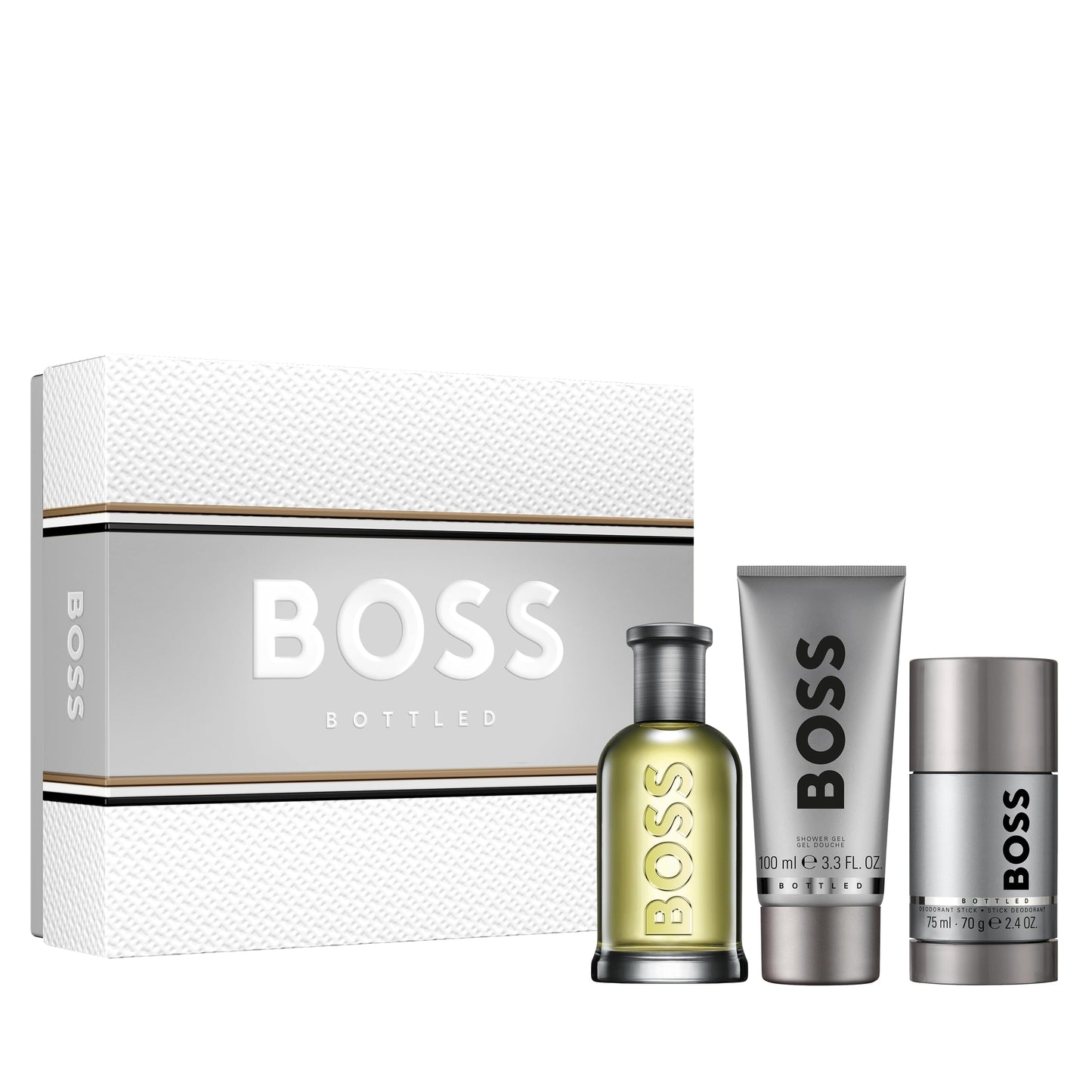 Hugo Boss Men's 3-Pc. Bottled Eau de Toilette Gift Set