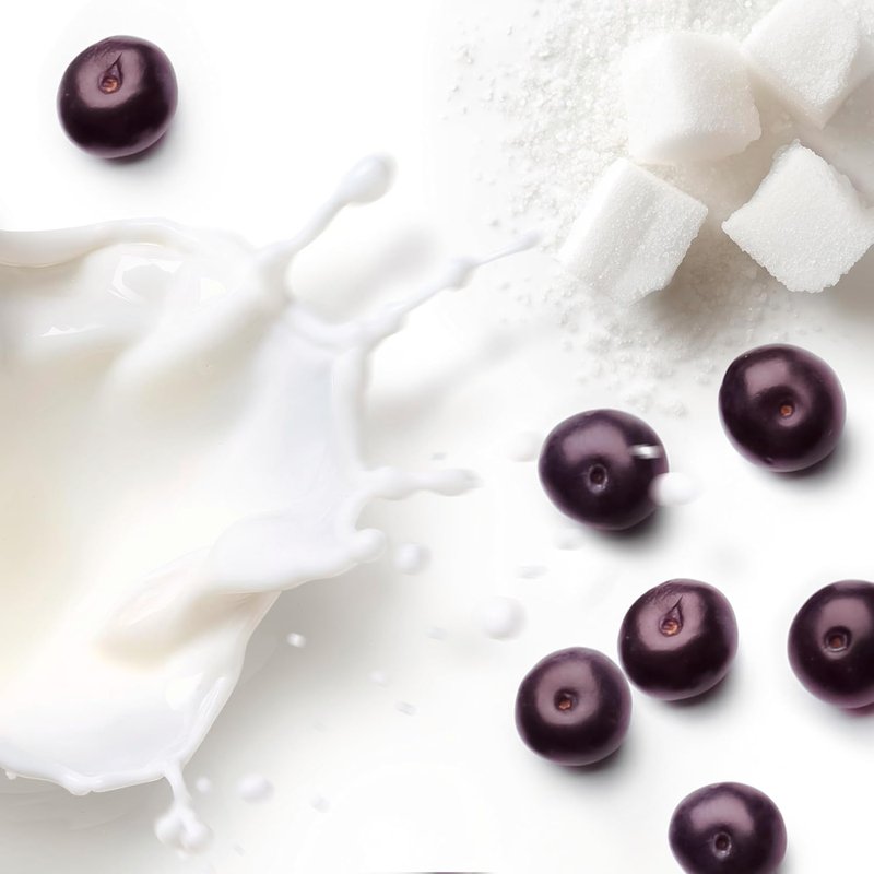 Dove Sugar Body Scrub - Velvet Acai & Rice Milk Exfoliator | 15 oz for Hydrated Skin