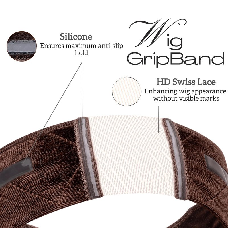 Cospack Wig Grip Band for Women: Non Slip Silicone Wig Grip Adjustable Secure Fi123456