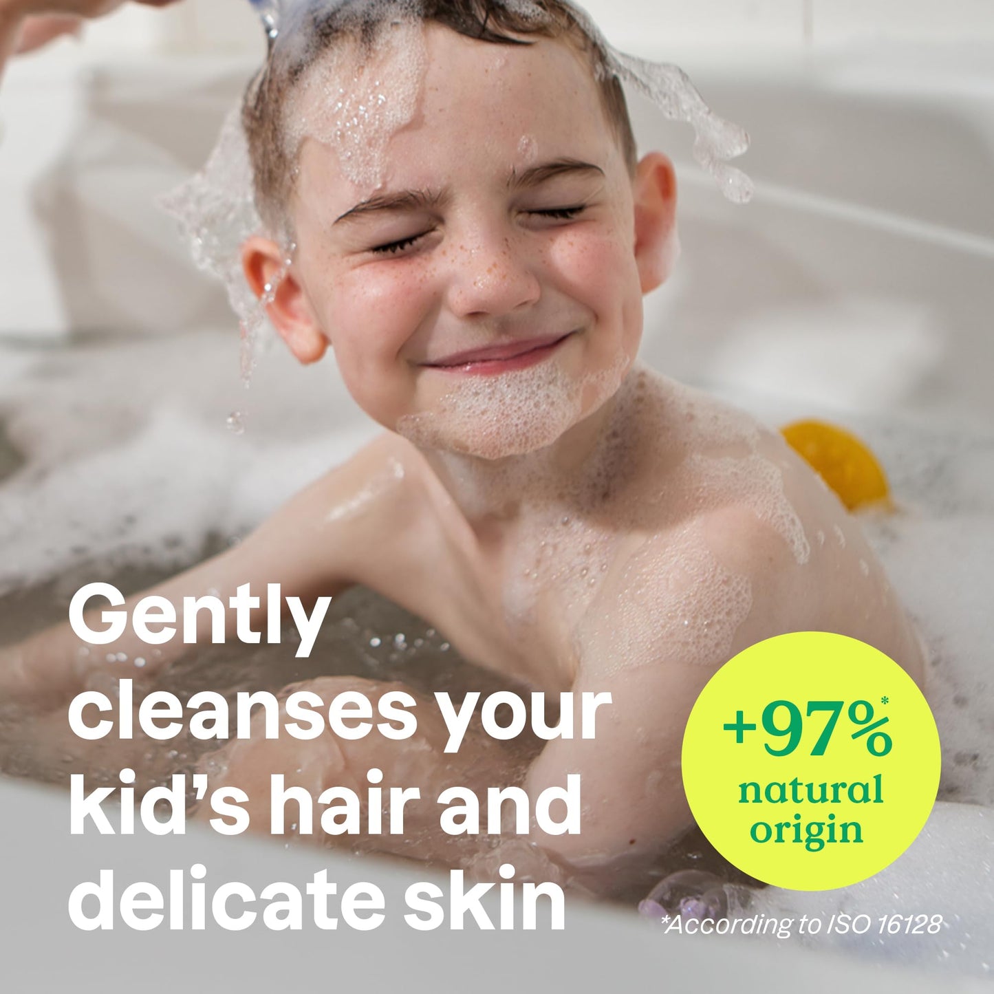 ATTITUDE Shampoo and Body Wash for Kids, EWG Verified Hair and Body Cleanser, Dermatologically Tested Soap, Plant and Mineral Based Bath Products, Vegan, Mango, 16 Fl Oz (Pack of 6)