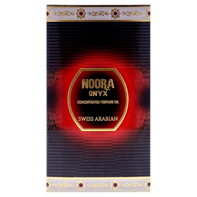 Swiss Arabian Noora Onyx Perfume Oil - Seductive Long-Lasting Fragrance | 0.4 Oz