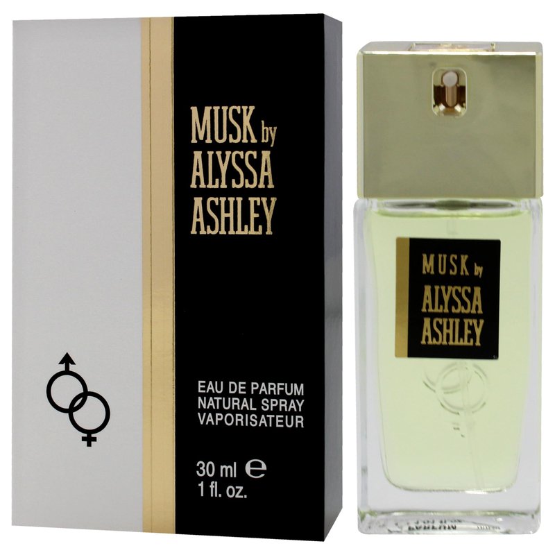 Alyssa Ashley Musk - Perfume for Men and Women with Citrus and Sicilian Bergamot - Travel Size Perfume Mini Fragrances - 1 oz EDP Spray
