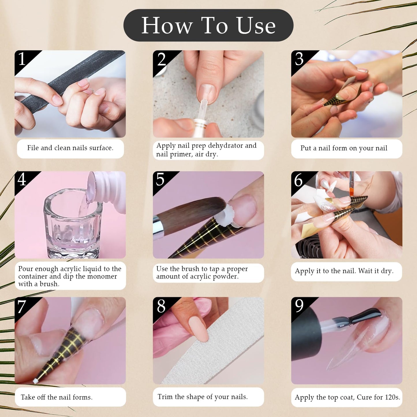 Lapielle Professional Acrylic Powder for Nail Art. Long-lasting, Large capacity and quick dry. Quality Salon Manicure Nail extension (16oz - 1lb - 454g) PINK