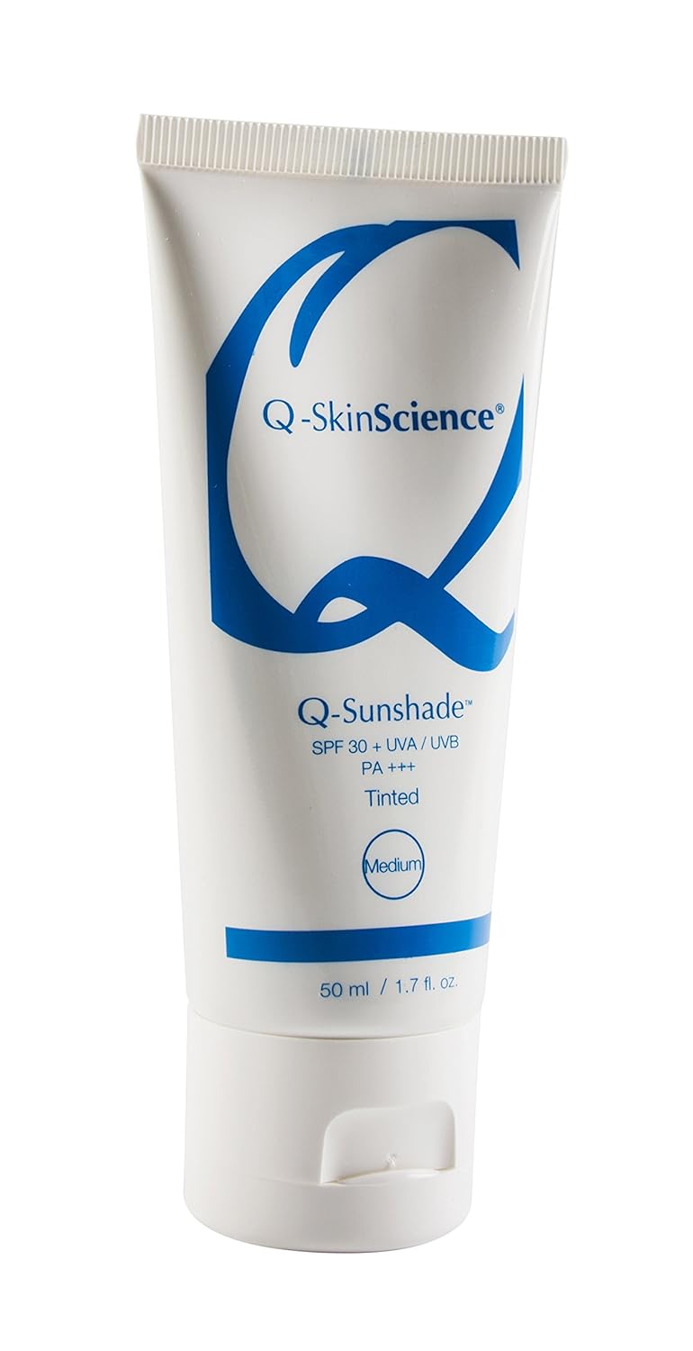 Q-Sunshade SPF 30+ Tinted Sunscreen - Medium Shade for All Skin Types
