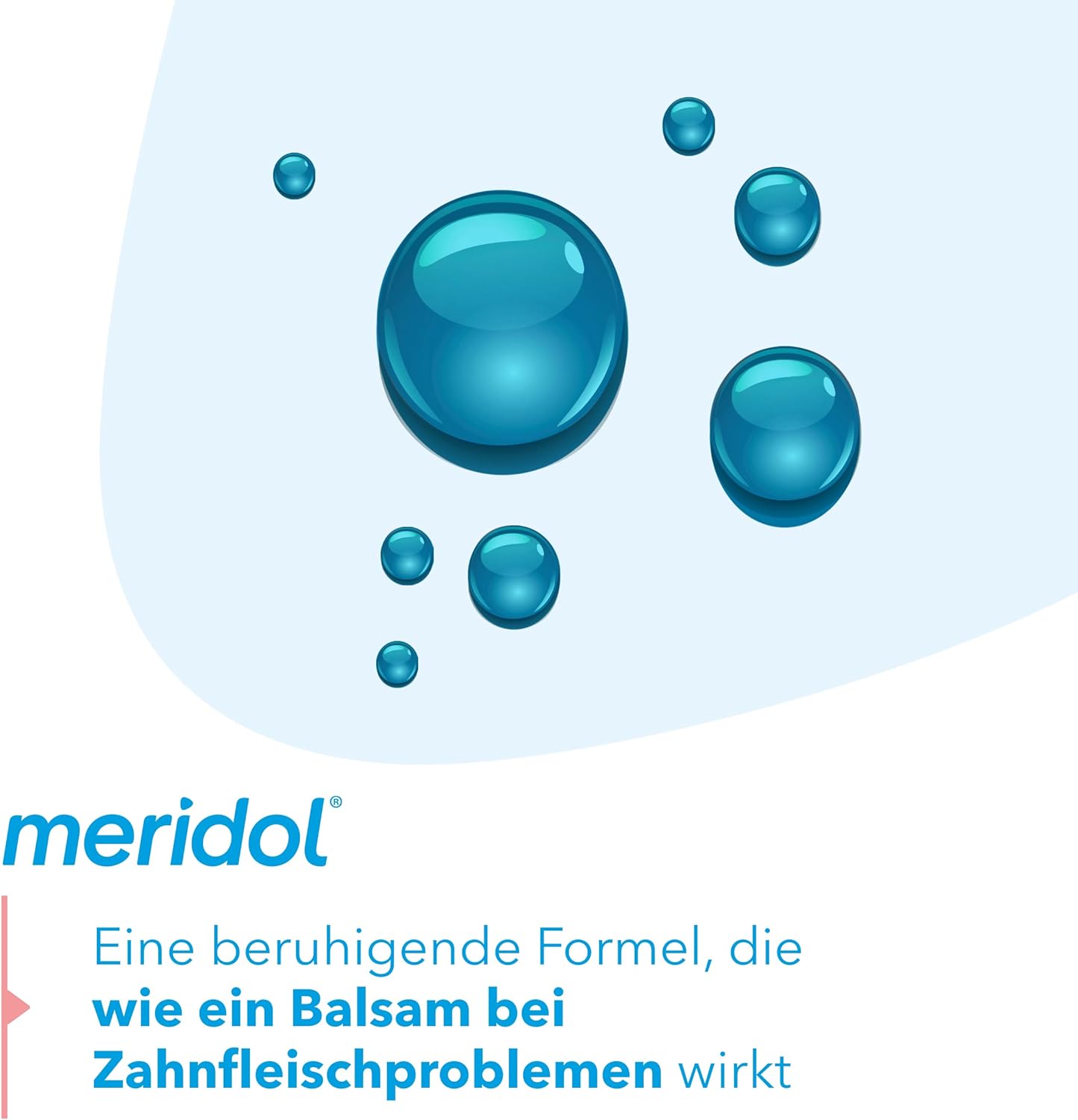 Meridol Mouthwash for Halitosis - Fresh Breath Formula | 400 ml