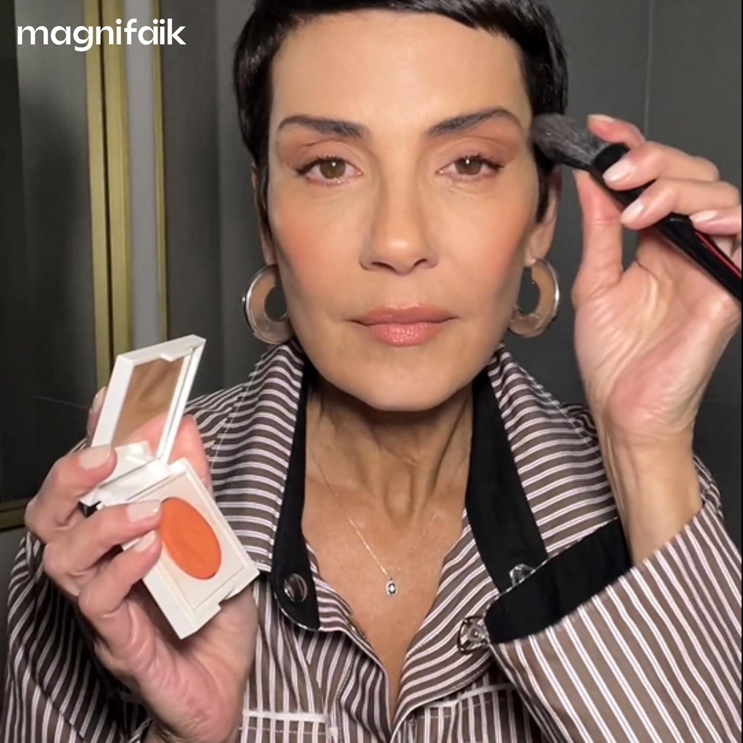 Cream Blush to Powder Blush - Vegan Face Makeup with Innovative Texture | Long-Lasting Buildable Color - 0.12 oz