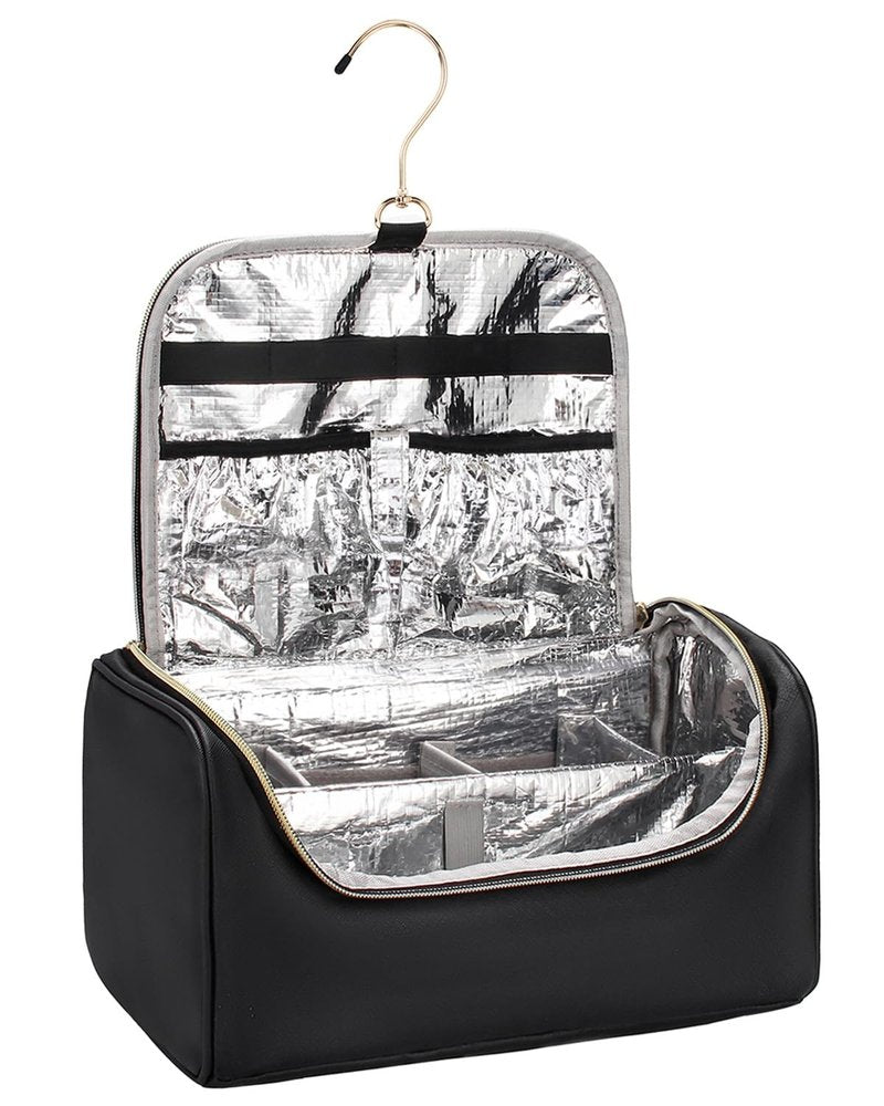 Hair Tools Travel Bag Large Capacity Wide-open Pouch, Hair Accessories Organizer for Flat Irons, Straighteners, Curling Iron,Travel Essentials for Women