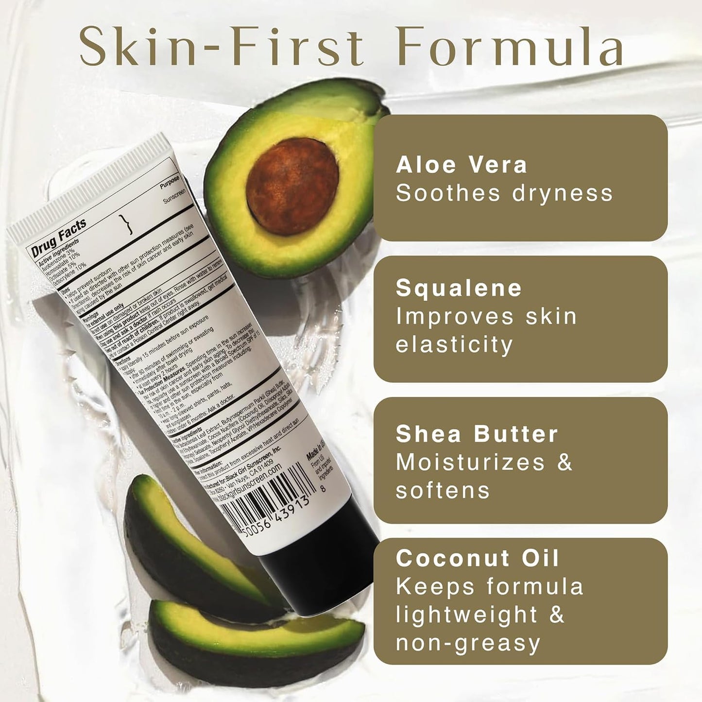 Black Girl Sunscreen Make it Matte SPF 45 Gel Sunscreen for Face - SPF 45, Sun Protection & Skin Care, Travel Size, Water Resistant, Wear Under Makeup, No White Cast for Melanin Rich Skin - 1.7 fl oz