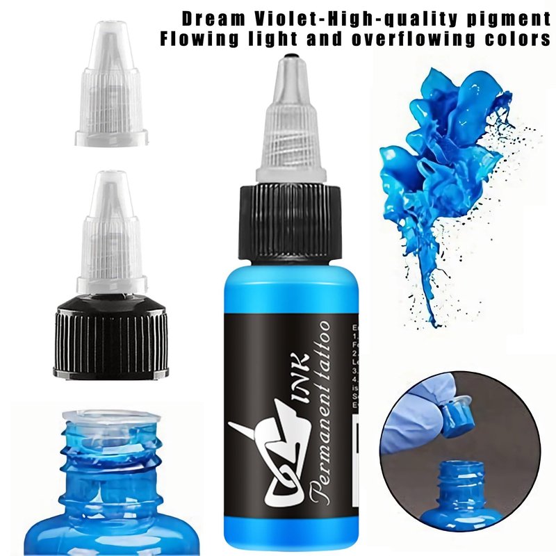 BAODELI Tattoo Ink Set,1oz 30ml/Bottle Tattoo Pigments Set 14 Colors Tattoo Ink Color Set Bright&Long Lasting