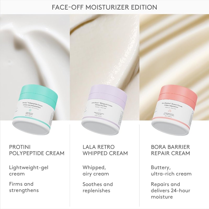 Drunk Elephant Protini Polypeptide Cream | Firming Moisturizer for Clean, Clinical Skincare - 1.69 oz, Fragrance-Free