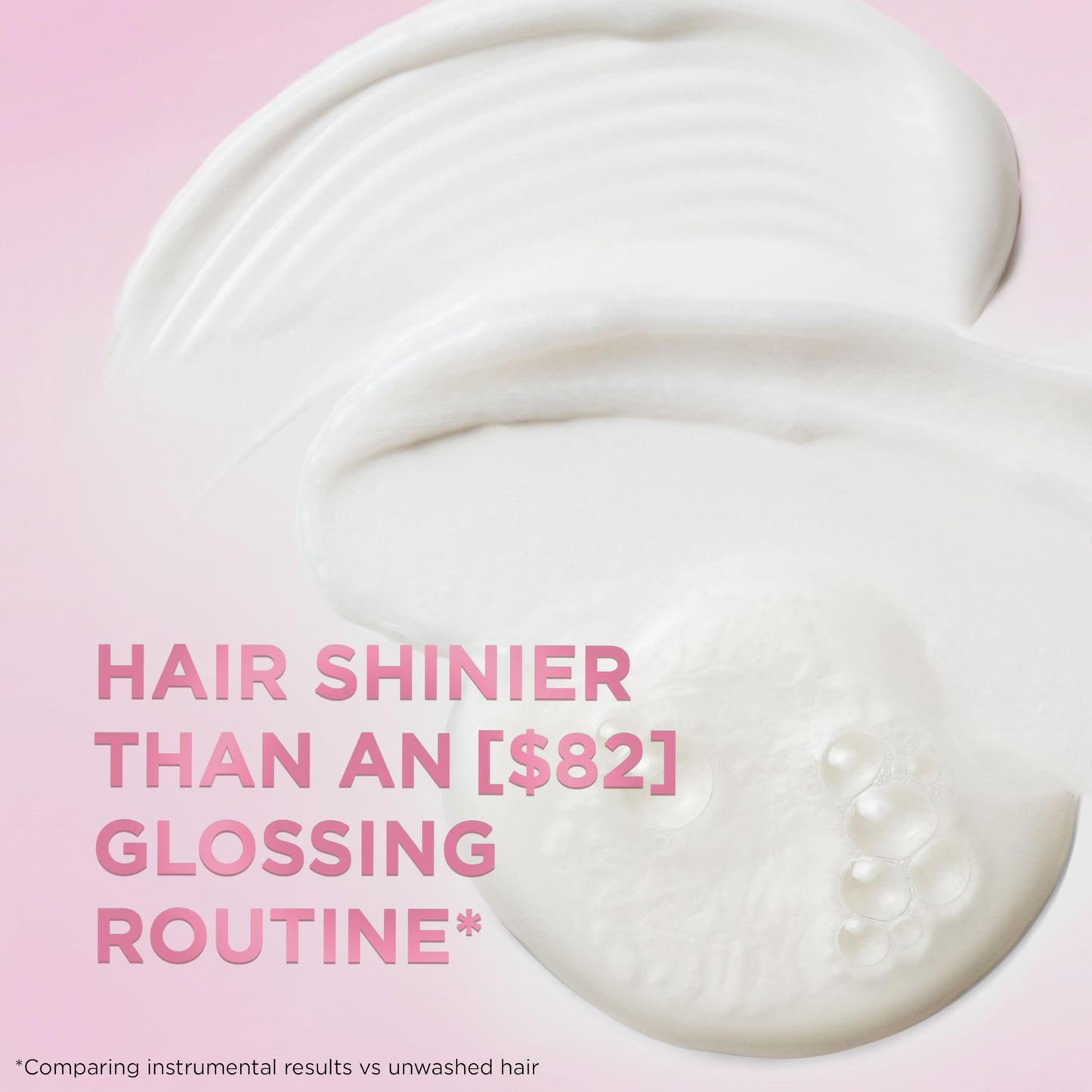 L’Oreal Paris Sulfate Free Glossing Shampoo and Conditioner Set with Glycolic Acid, Provides Intense Glass Shine & Smoothness, Suitable for Dull, Dry, and Color-Treated Hair, EverPure, 13.6 Fl Oz Set