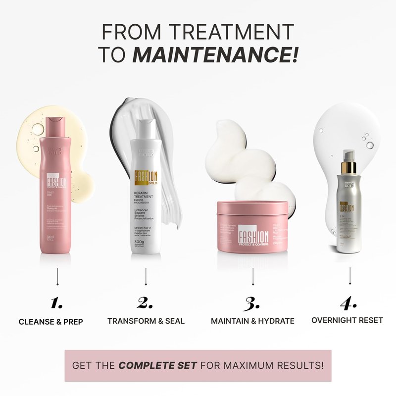 Fashion Gold SHAMPOO - 300ml / Protect & Control