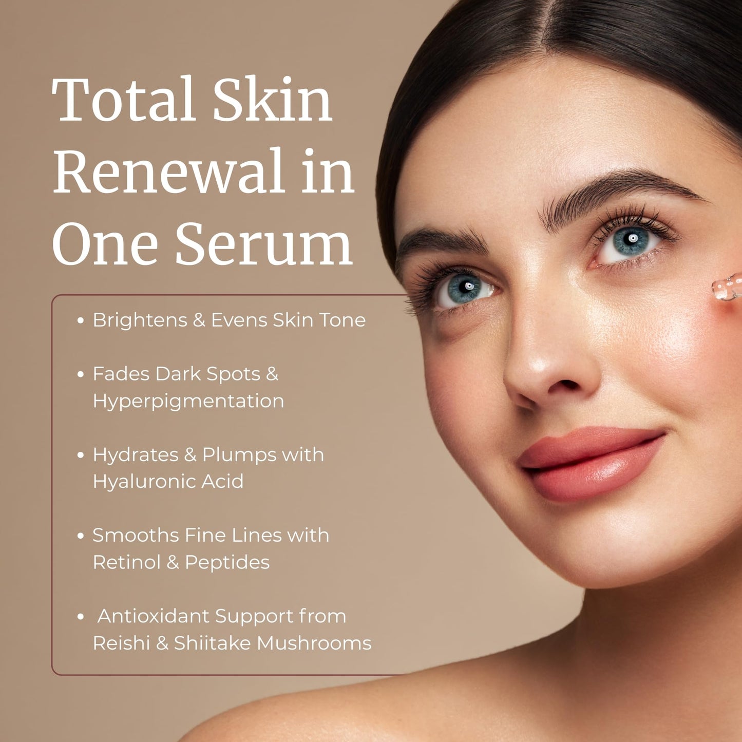LF Laboratories Radiant Glow Vitamin C Serum with Retinol, Peptides, Niacinamide & Hyaluronic Acid – Brightening & Anti-Aging Face Serum for Dark Spots & Fine Lines – 1 fl oz / 30 ml