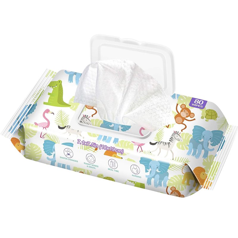 Unscented Baby Wipes - Gentle & Hypoallergenic | 8 Packs, 640 Count