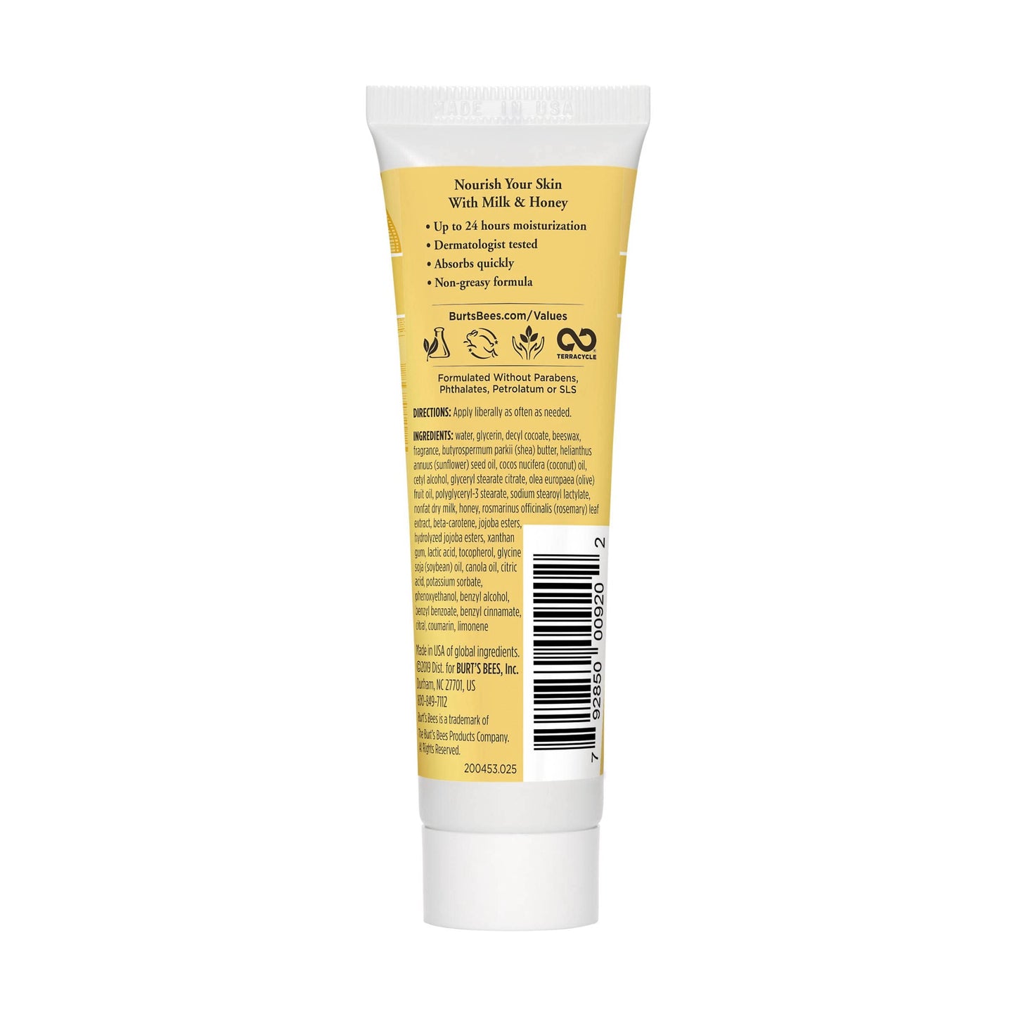 Burt's Bees Milk & Honey Body Lotion for Unisex, 1 Ounce