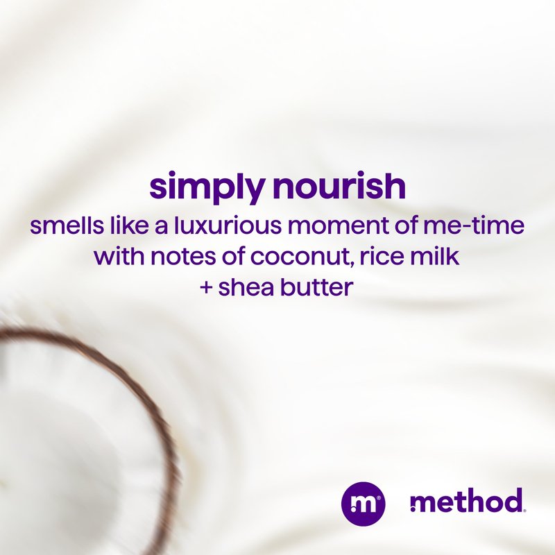 Method Moisturizing Conditioner, Simply Nourish - Revitalizes Dry Hair, Safe for Color-Treated Hair - Sulfate Free and Cruelty Free - 13.5 oz, Pack of 3