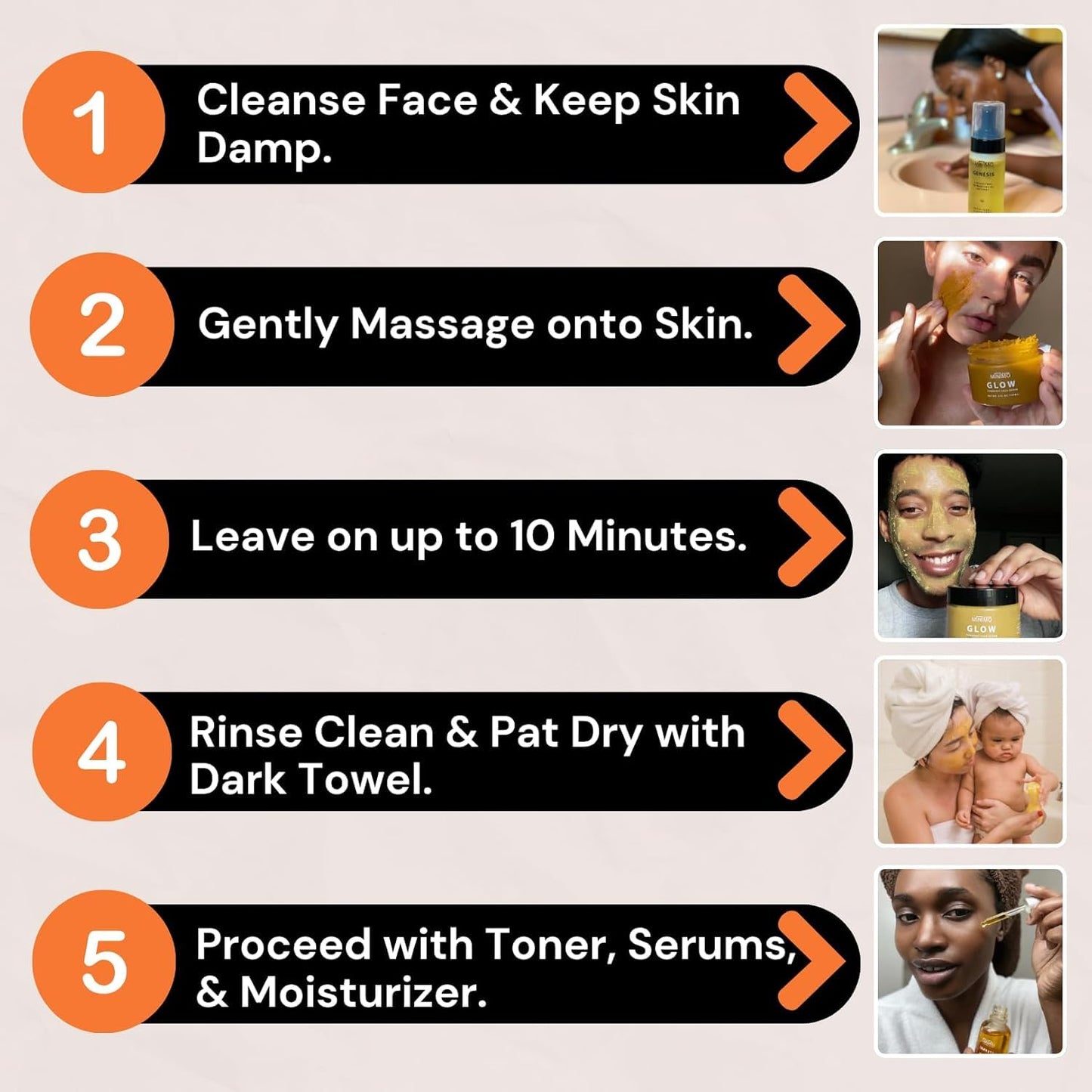 Minimo Glow Lemon Cake Skin Brightening Face Scrub for Dark Spots