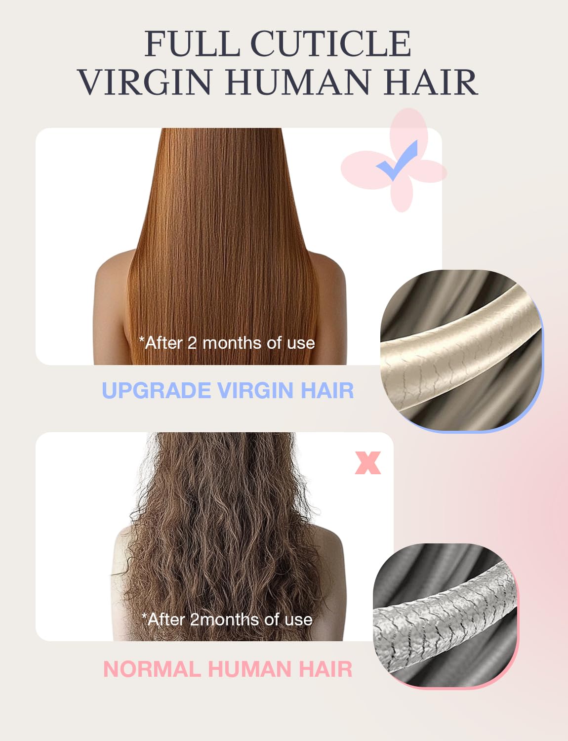 DOORES Injected Seamless Tape in Hair Extensions Human Hair Invisi Edge, Dark Brown to Chestnut Brown 10 Injection Tape-ins with 10 Classic Tape-ins 50g 16 Inch, Tape in Extensions