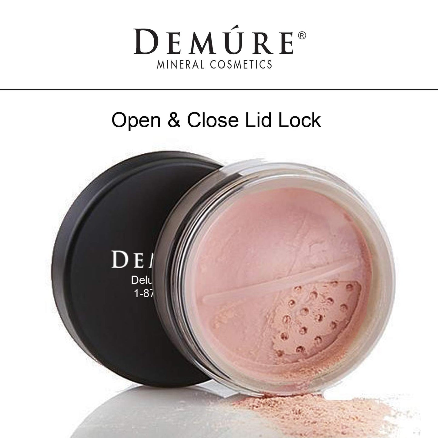Mineral Make Up Blush, Loose Powder Makeup, Professional, Cruelty Free Makeup, Blush Powder By Demure (Spiced Mocha)