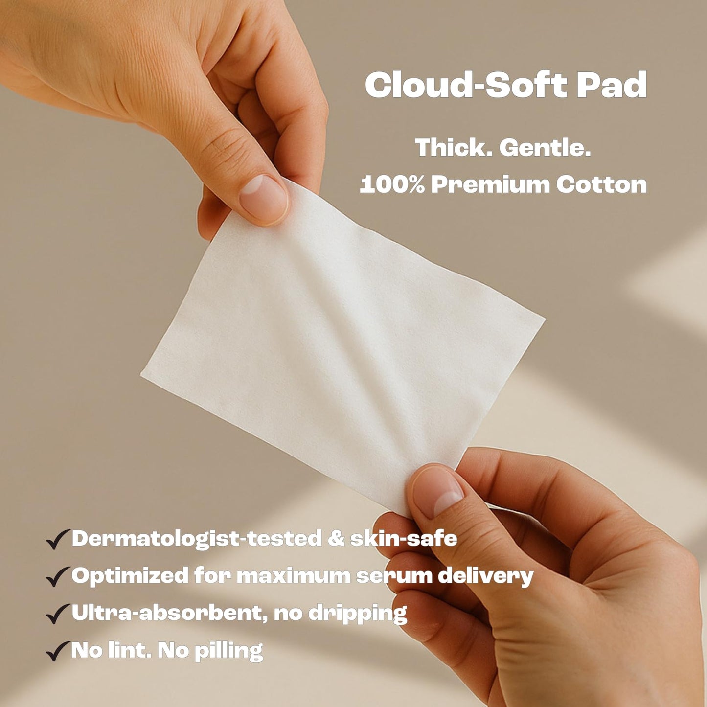Hydracalm & Aquafresh Facial Cleansing Pads – 20 Individually Wrapped Cotton Wipes | On-the-Go Face Wipes for Travel, Gym & Daily Skincare | Hydrating + Oil-Control Cleansing Pads for All Skin Types