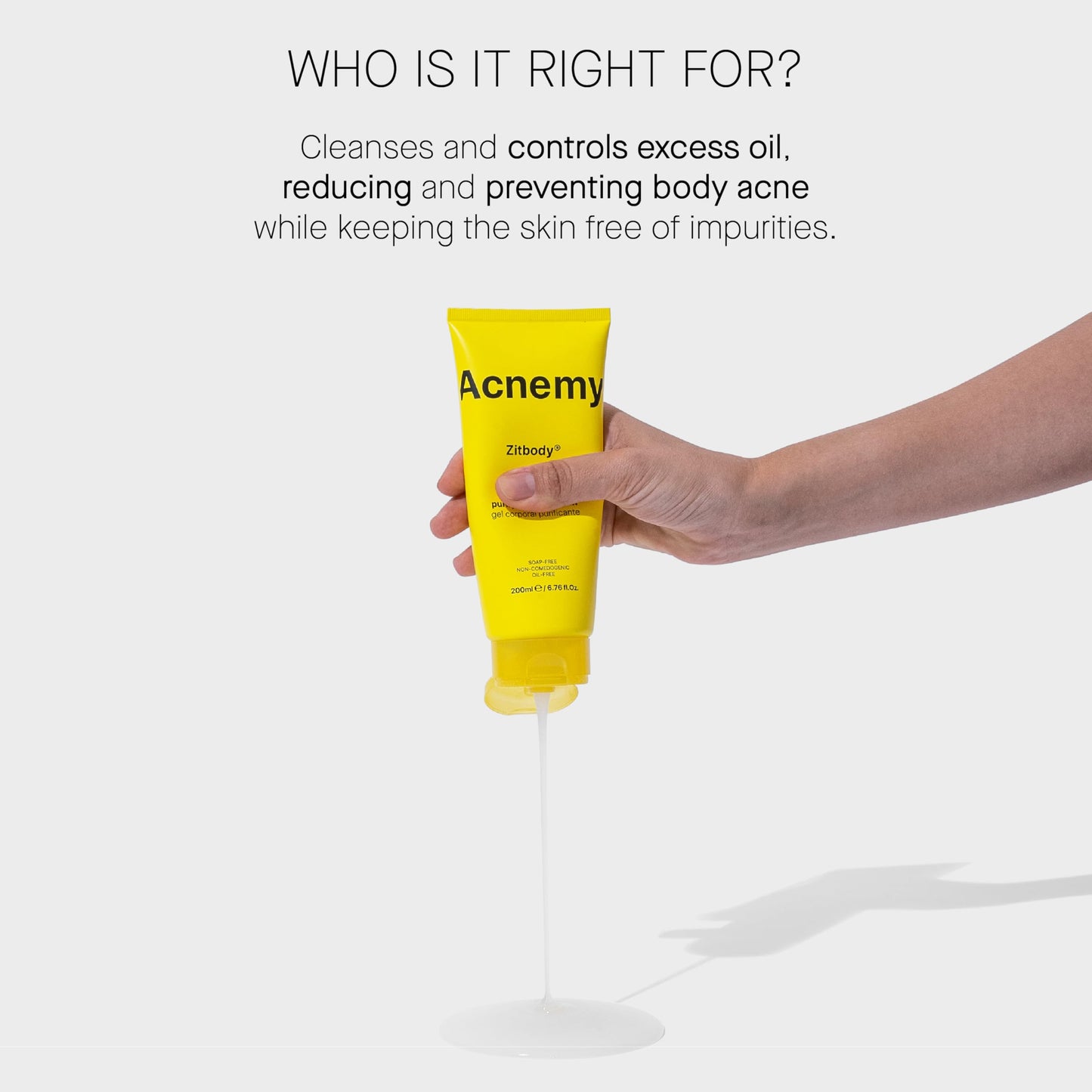Acnemy ZITBODY® - Purifying body wash