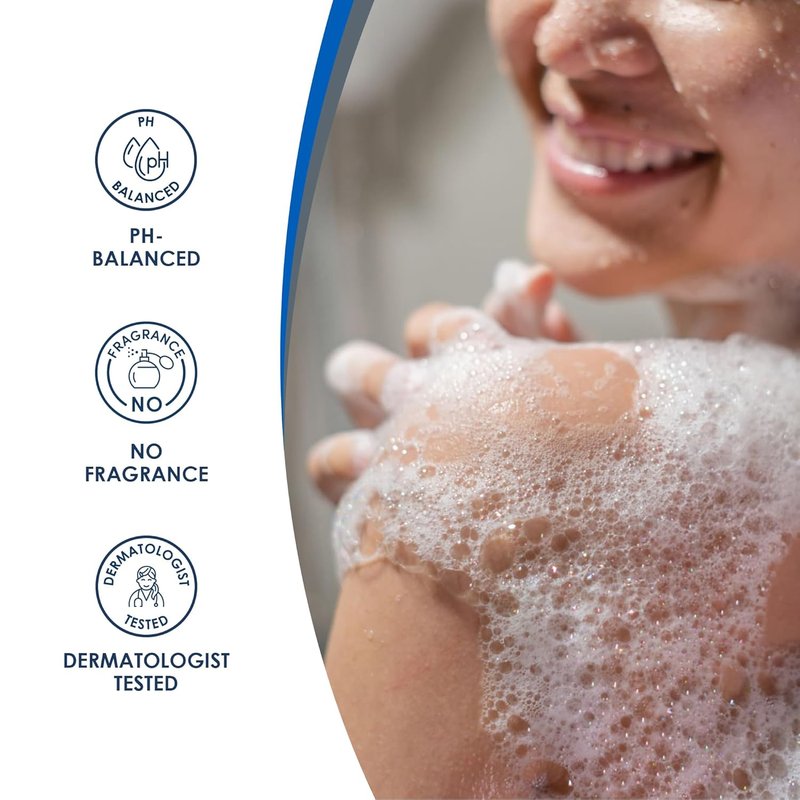 Vanicream Gentle Body Wash - Sensitive Skin Formula | 12 fl oz - No Common Irritants