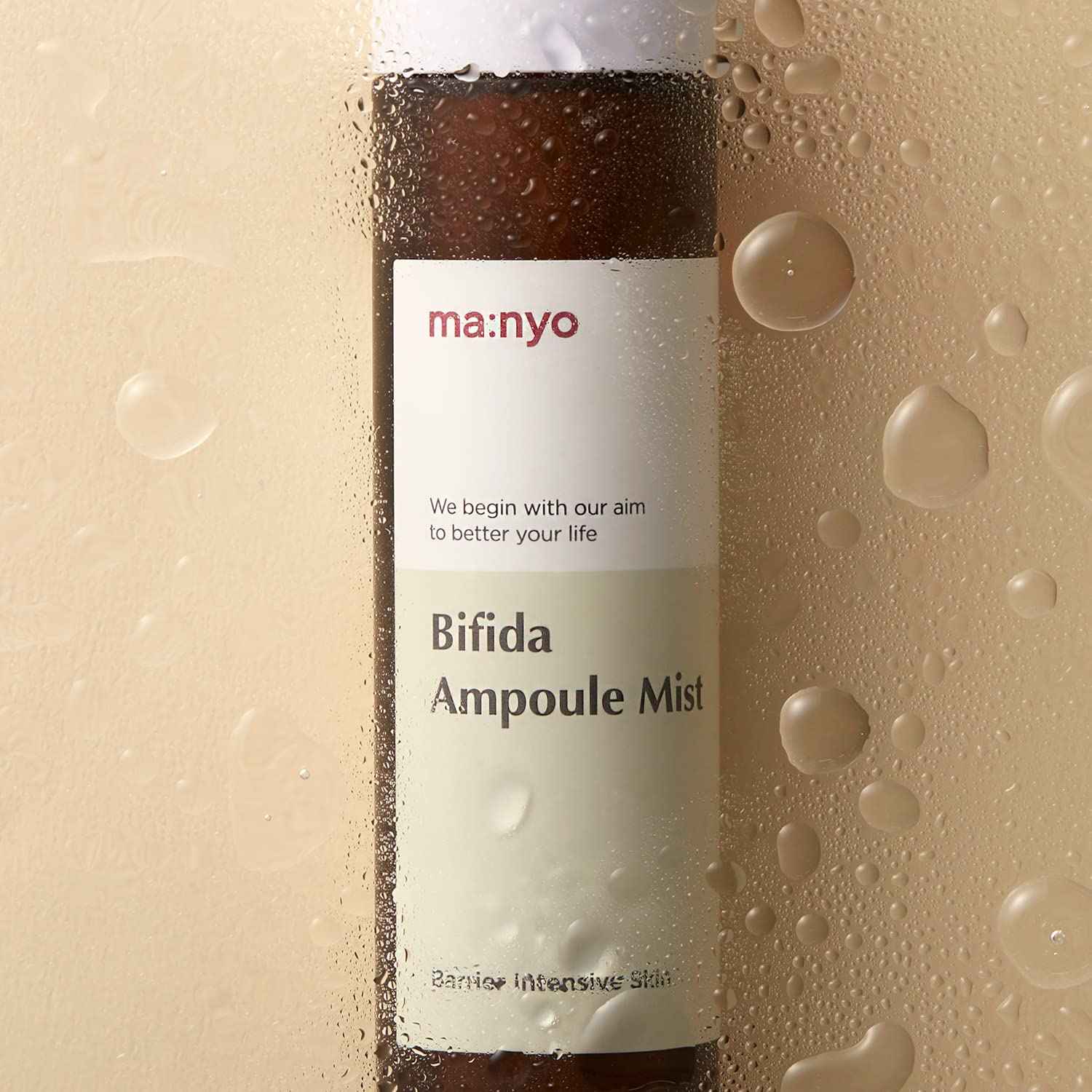 MA:NYO Bifida Ampoule Mist Facial Serum Mist with Long Lasting, Nourishing for Men and Women, Korean Skin care 4.0 fl oz (120ml)
