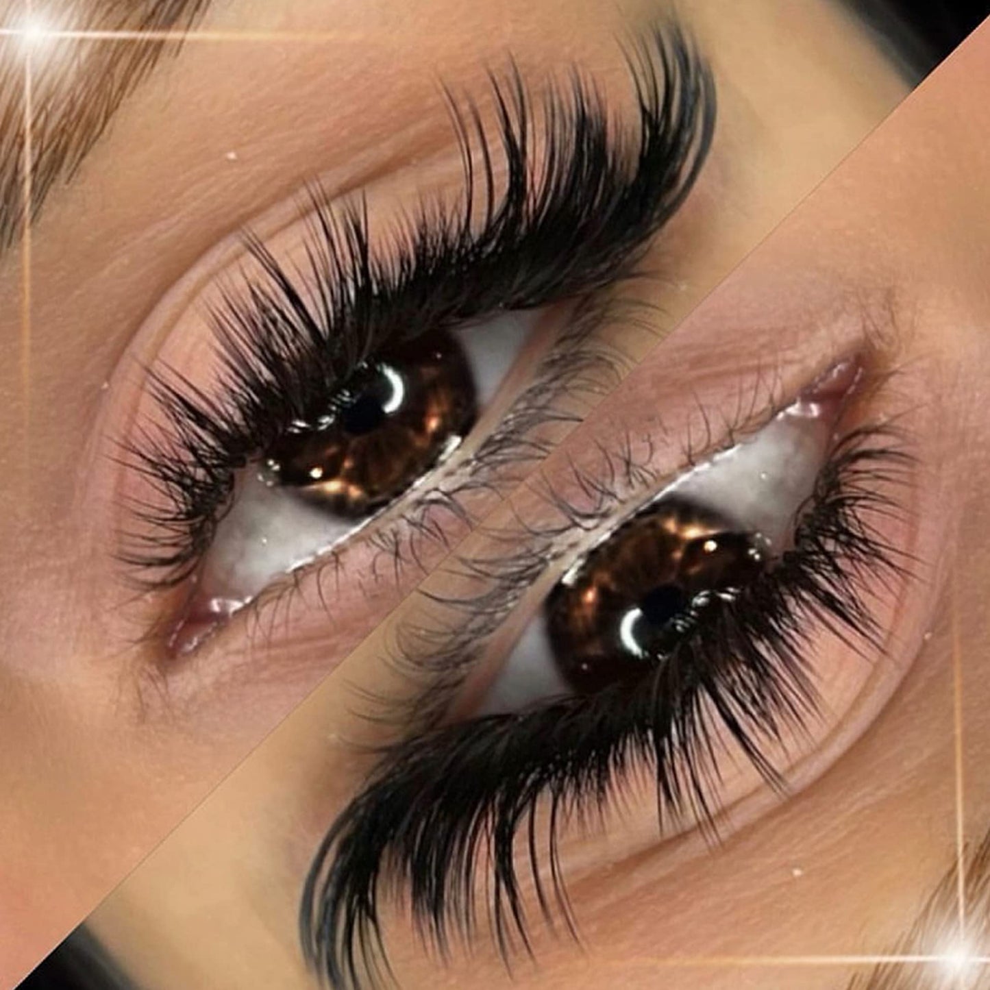 False Eyelashes Wispy Lashes Strip Fake Eyelashes Cat Eye Lashes Mink Fluffy Dramatic Fox Eye Lashes with Long Tail Thick Volume False Lashes 7 Pairs by ALICROWN