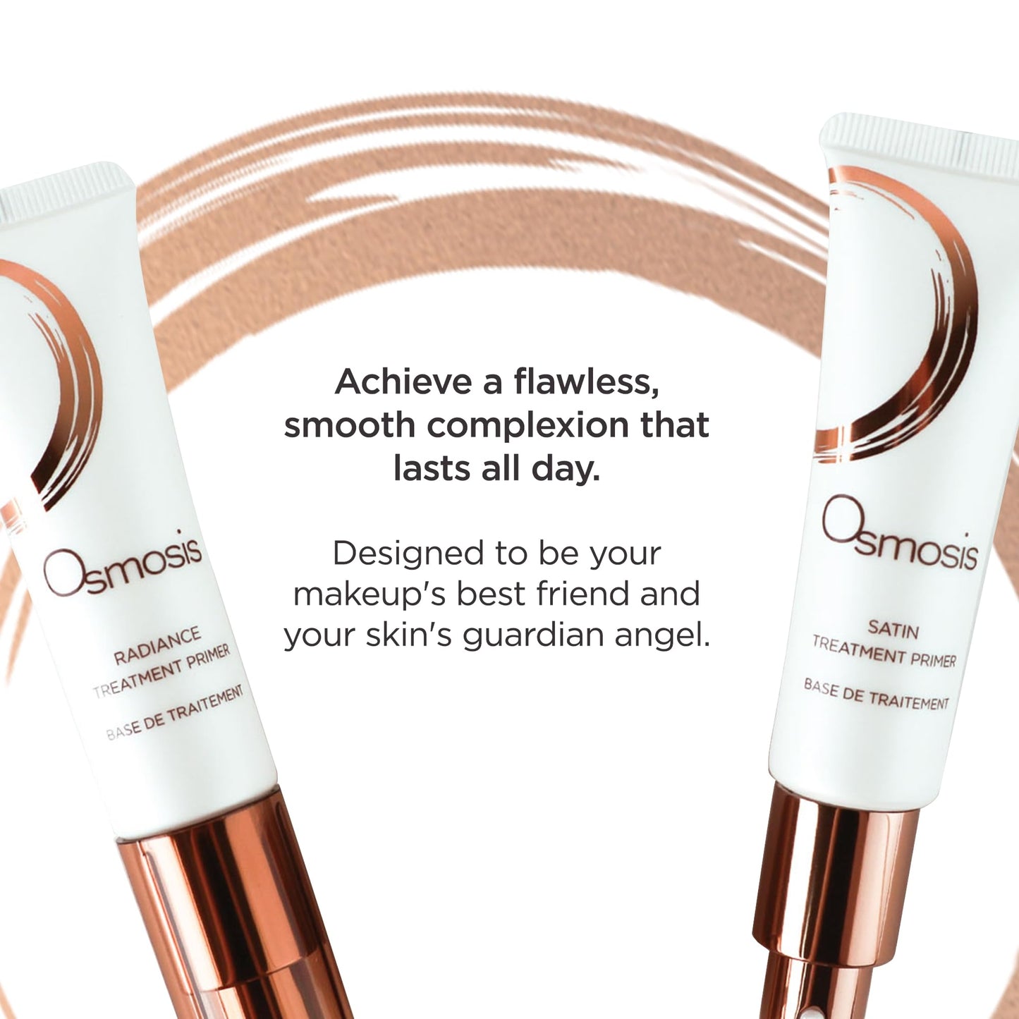 Osmosis Radiance Treatment Face Primer, Makeup Base, for Wrinkles and Pores, Oily Skin & Dry and Combination Skin, Easy to Blend Pore Filling Primer, 1 Fl Oz