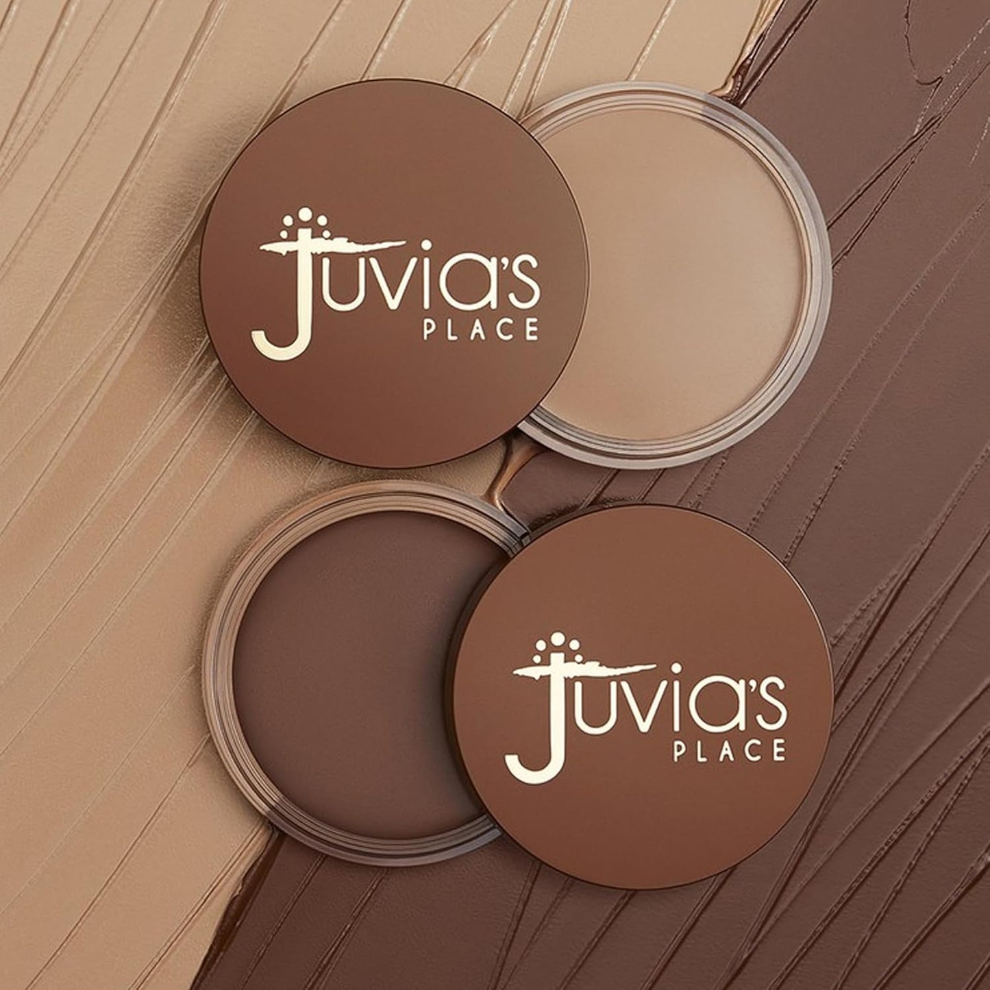 Juvia's Place Bronzed Cream Bronzer - Caramel | Buildable & Blendable Matte Contour for Sun-Kissed Glow