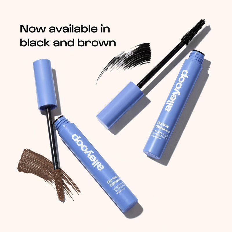 Alleyoop Tubing Mascara Black – Lengthening Mascara Tubing Formula, Smudge Proof for Sensitive Eyes, Clean Vegan Lash Definition, Biotin Peptide Infused, Full 8 mL