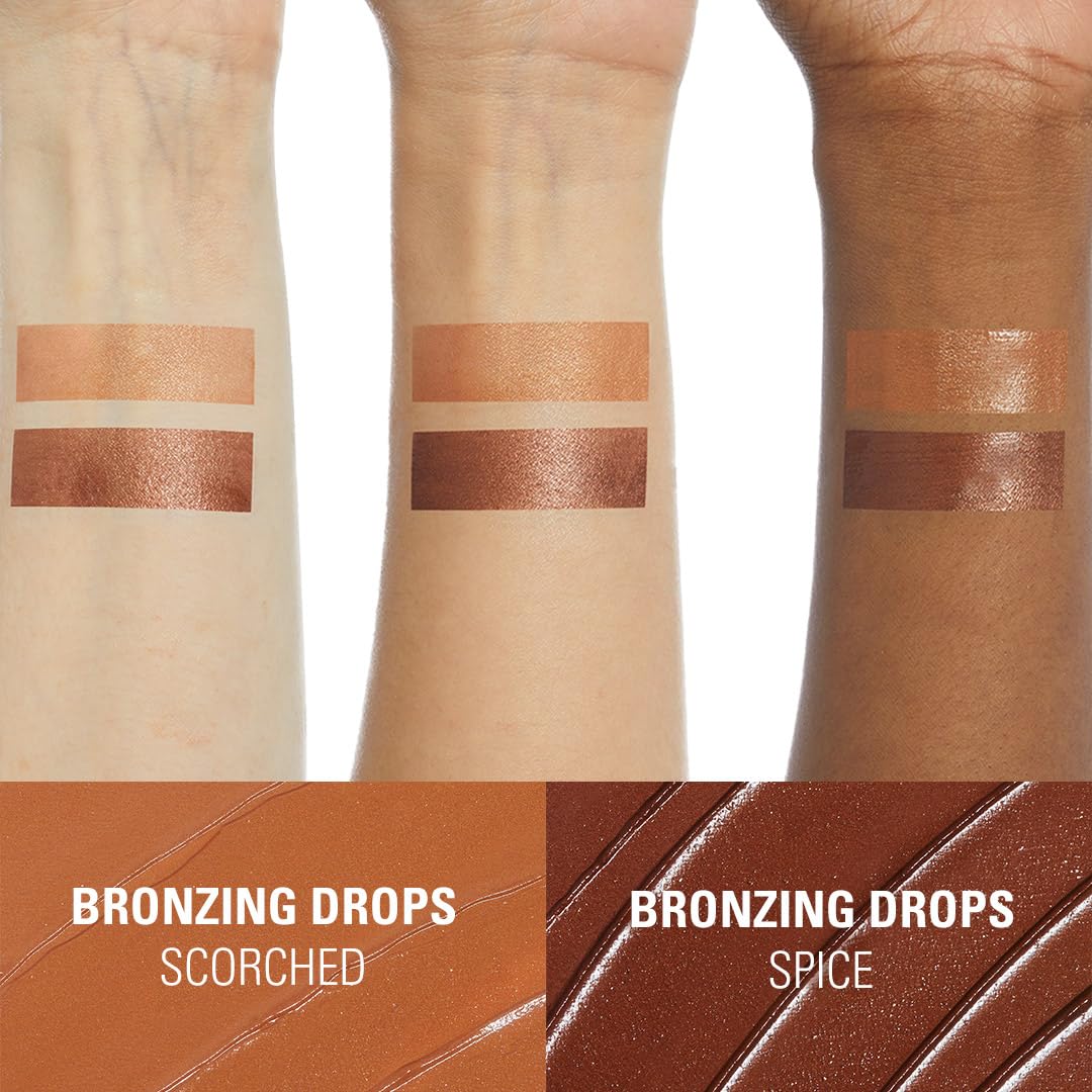 Revolution Beauty London, Bright Light Bronzing Drops, Bronze & Glow for Face & Body, Infused with Hyaluronic Acid, Vegan & Cruelty-Free, Bronze Summer, 0.77 fl oz