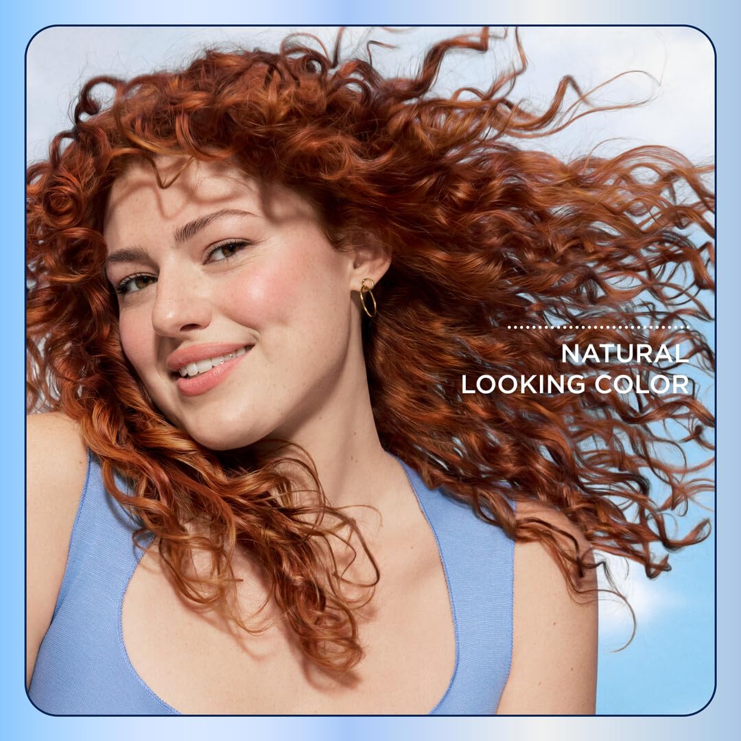 Clairol Nice'n Easy Permanent Hair Dye, 6R Light Auburn | 100% Gray Coverage | Long‑Lasting, Natural‑Looking Color & Shine | Pack of 1