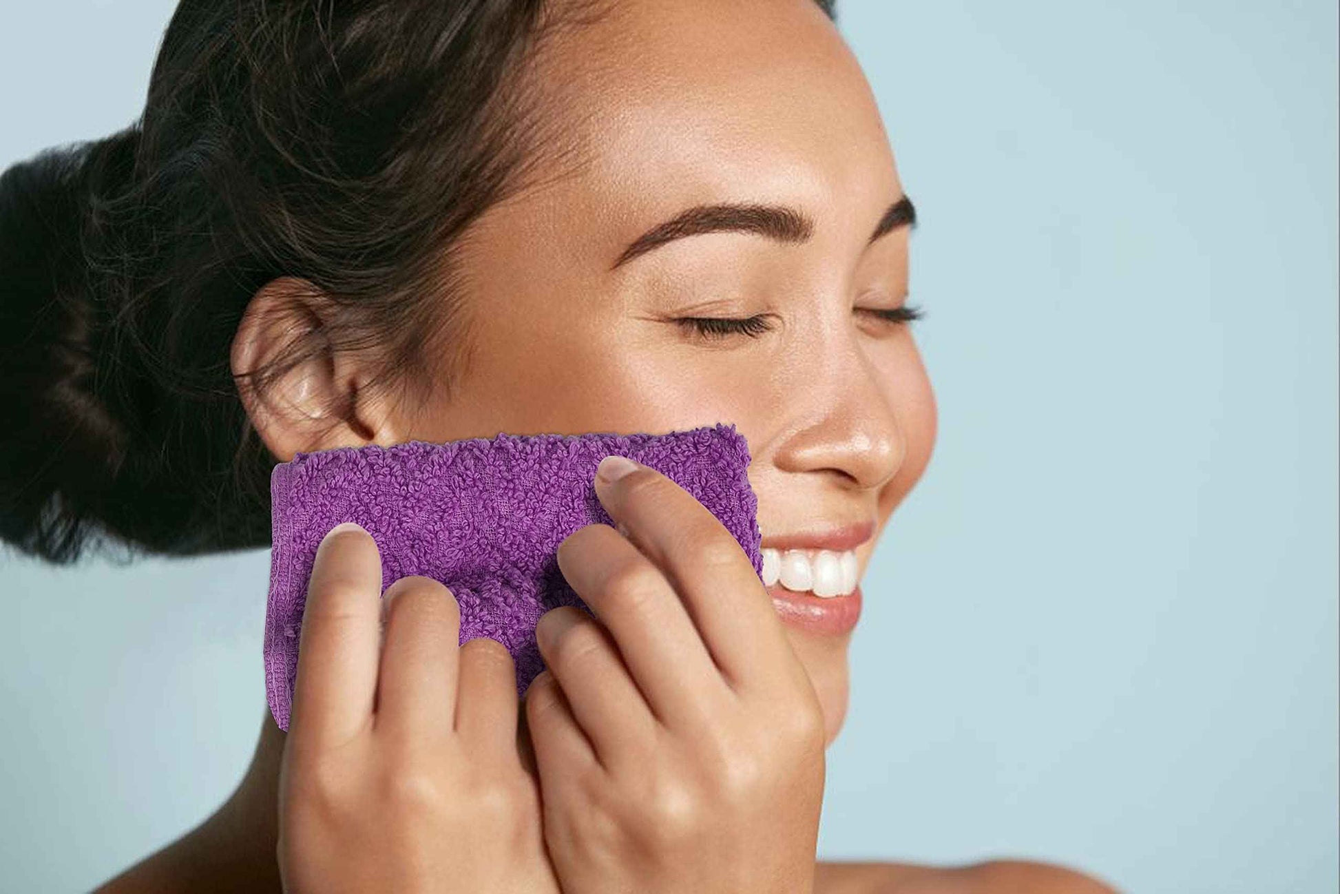 ZUPERIA Zigzag Multicolor Wash Cloths -16 Pack -12" x 12"- Highly Absorbent Soft Washcloths for Face, Gym Towels, Hotel Spa Quality, Reusable & Multipurpose Wash Cloth Towels