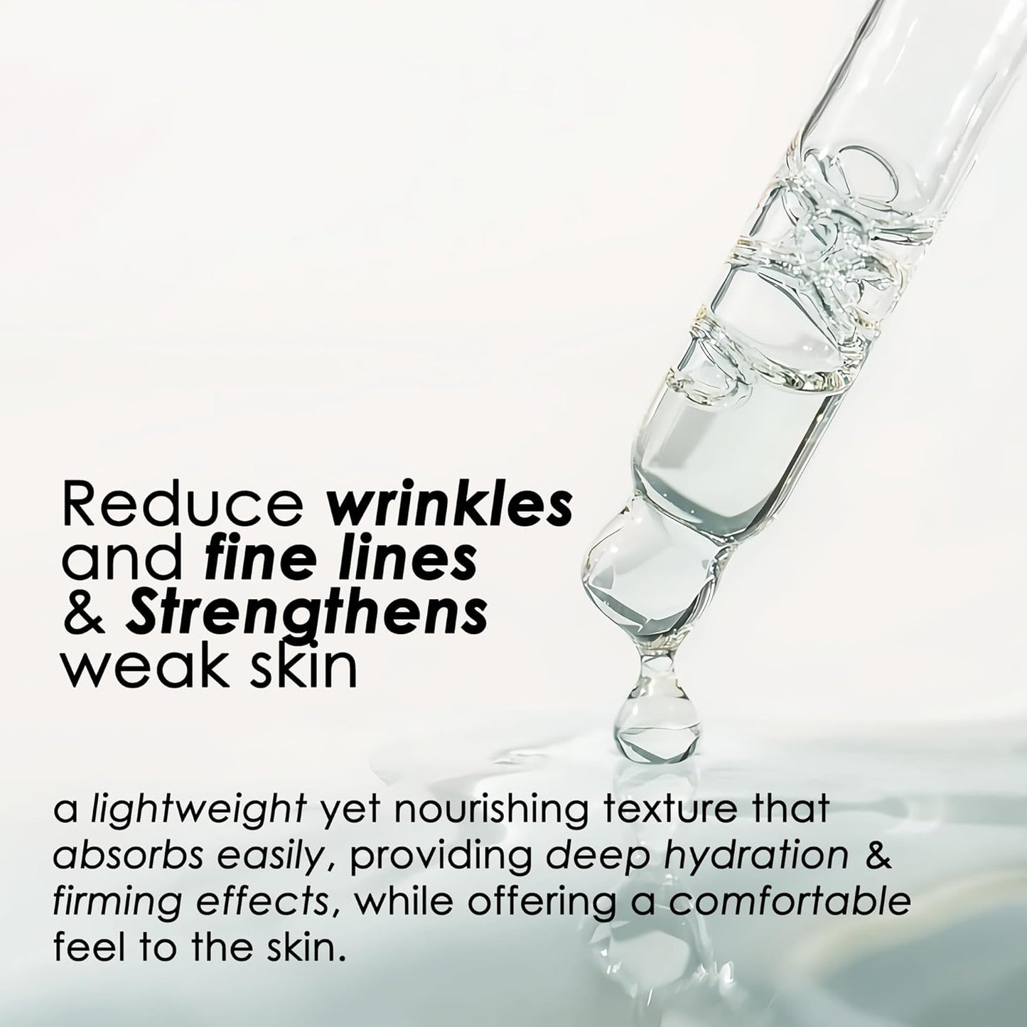 ALMOES Growth Factor Serum - Deep Moisturizing Antioxidant Face Serum for All Skin Types | 30 ML
