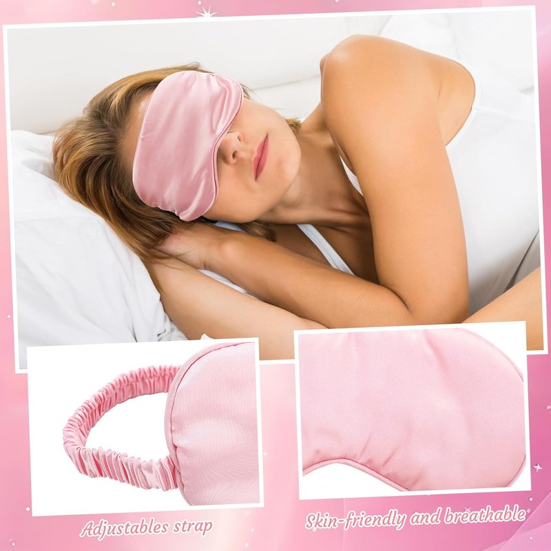Spa Sleepover Party Supplies - 36 Pcs Set for Girls | Includes Headbands, Eye Masks, Scrunchies & More